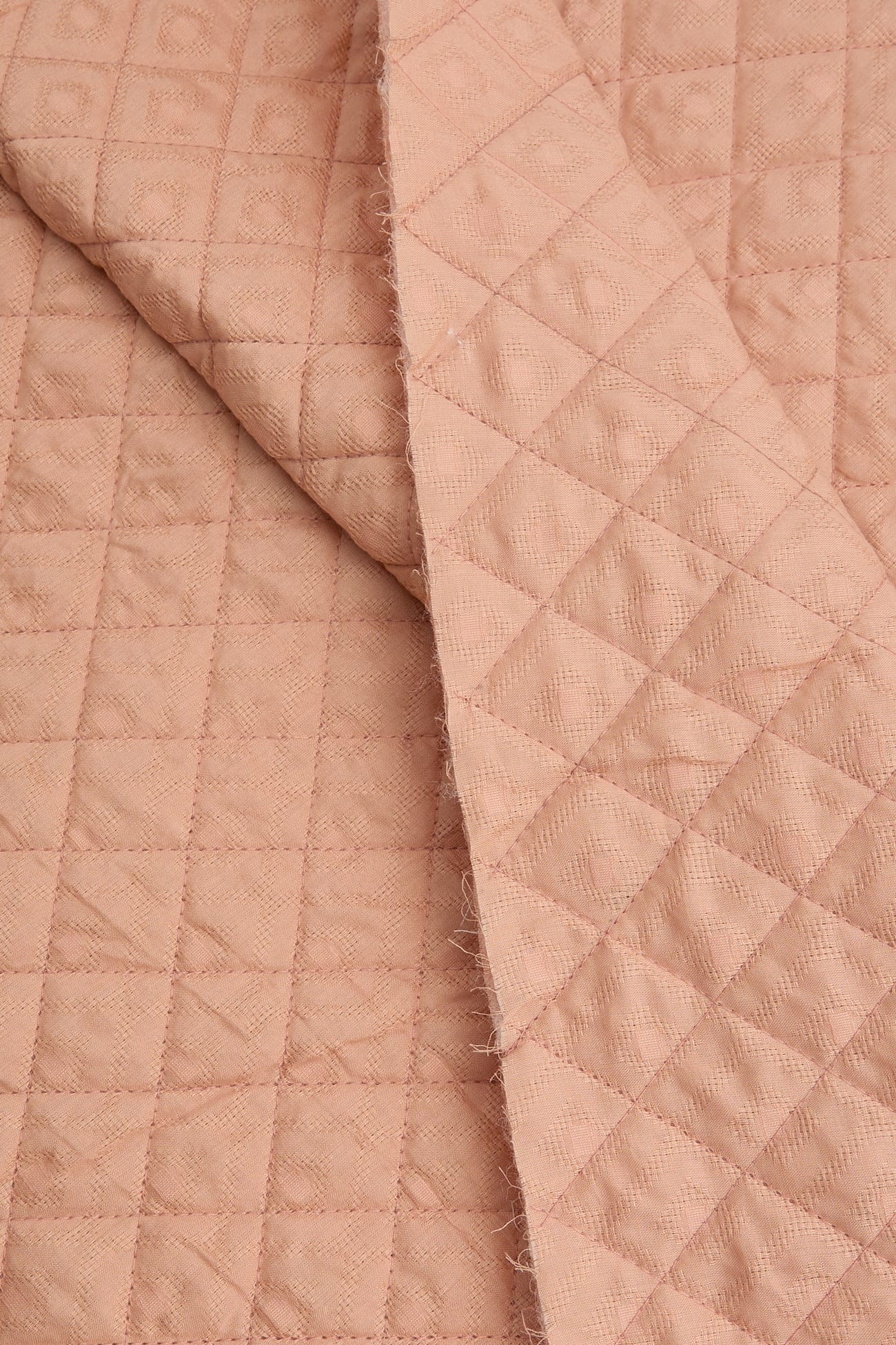 Coupon 2 m coton matelassé uni