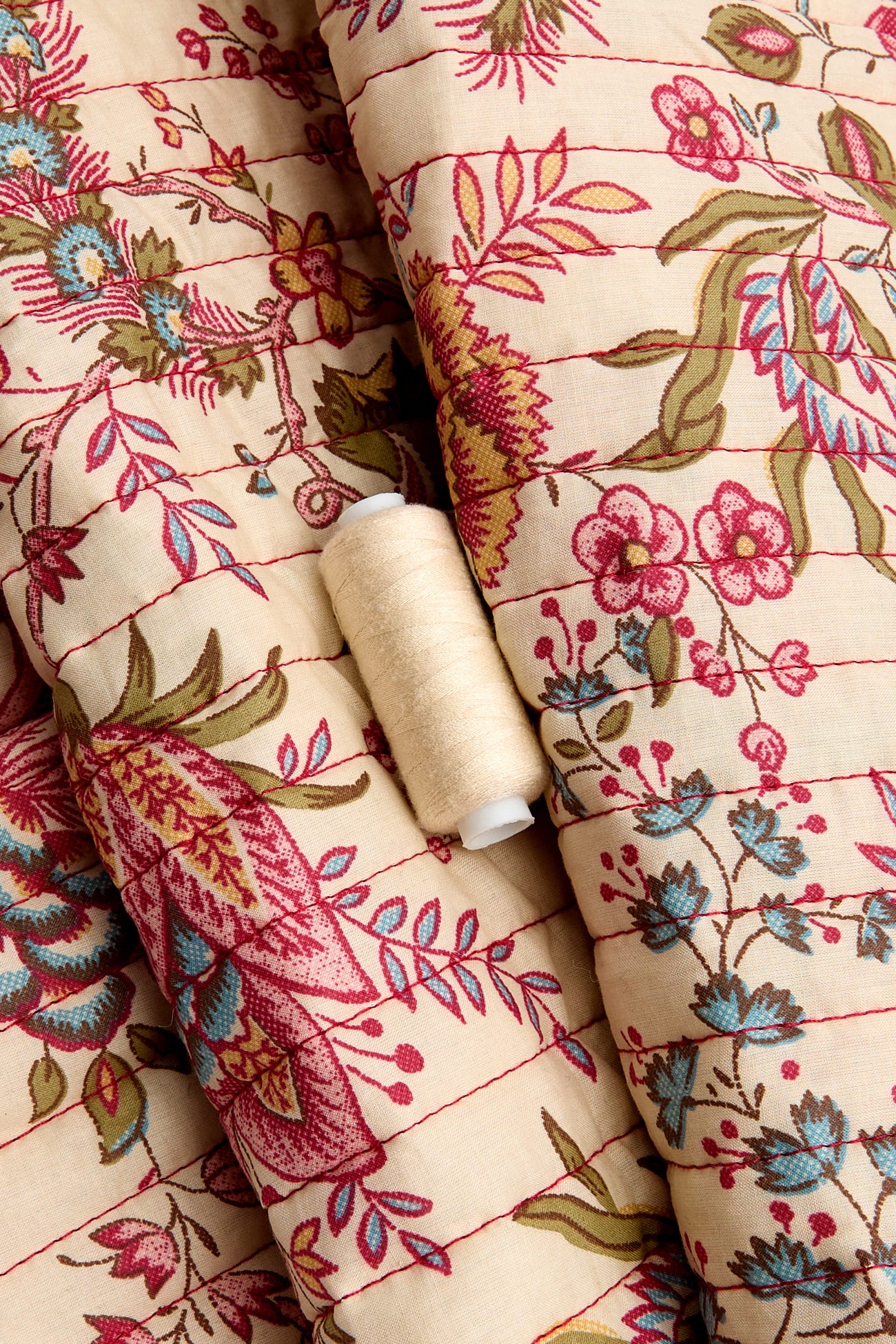 Coupon 2 m coton matelassé
