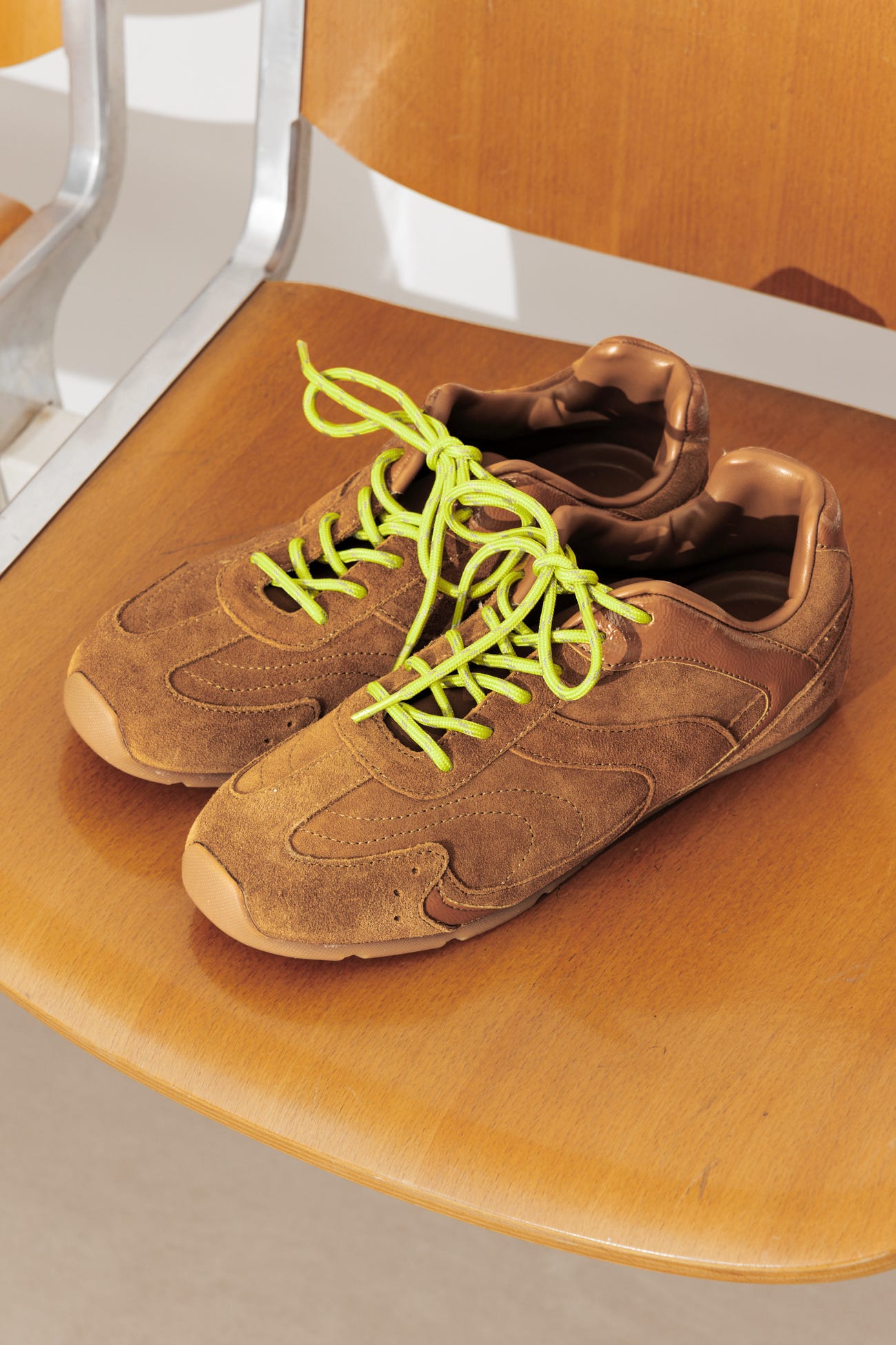 Baskets en cuir Femme