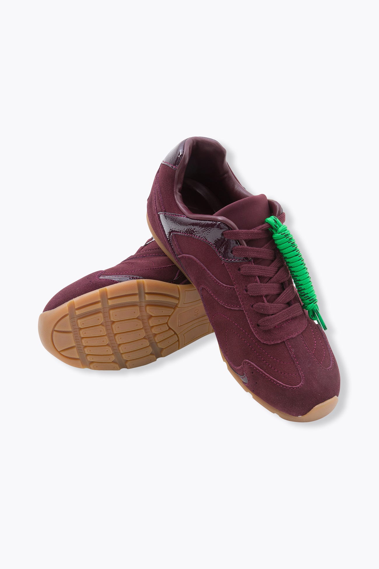 Baskets en cuir Femme
