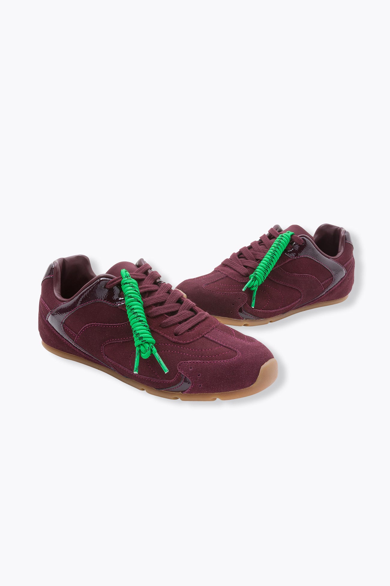 Baskets en cuir Femme
