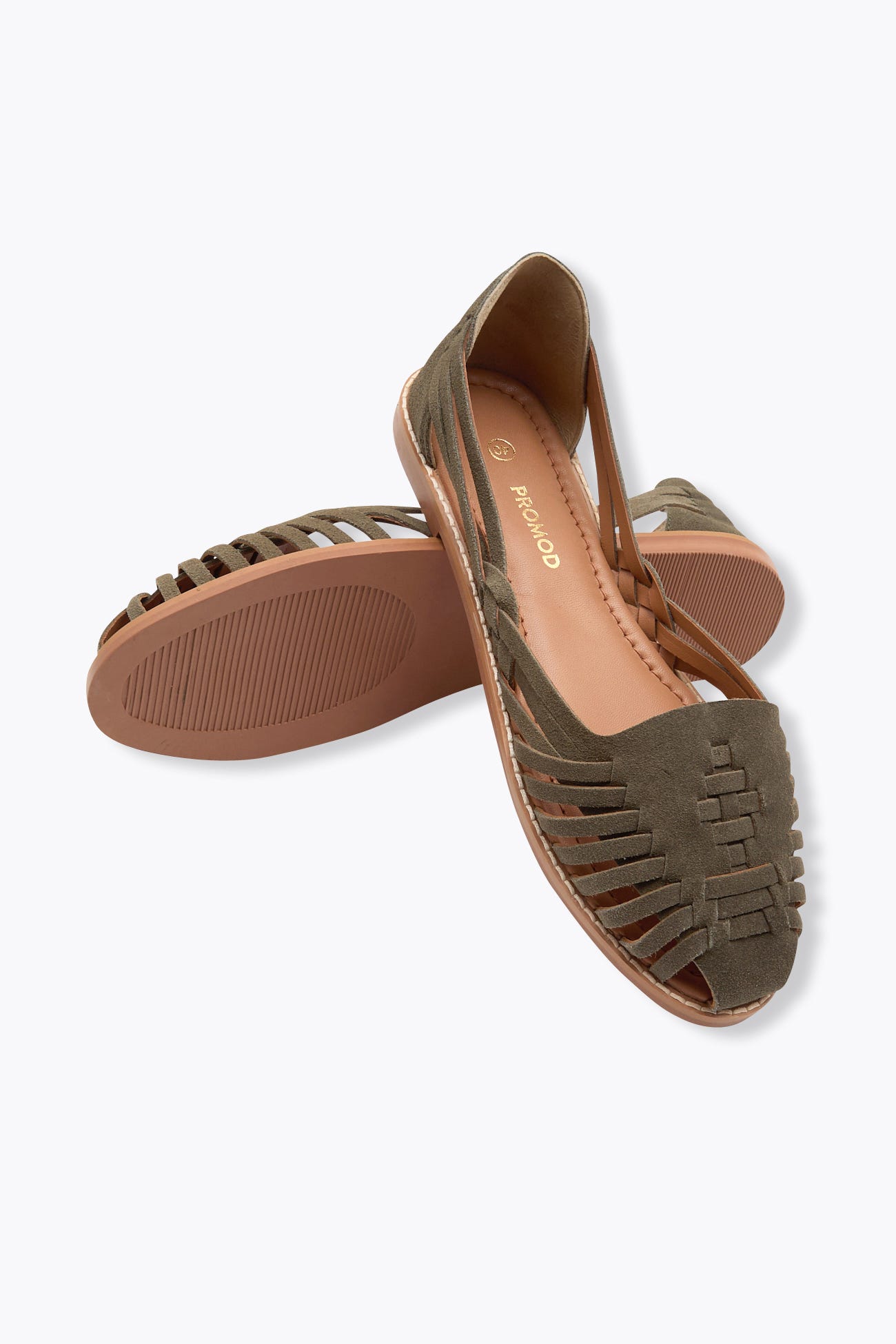 Mocassins en cuir Femme