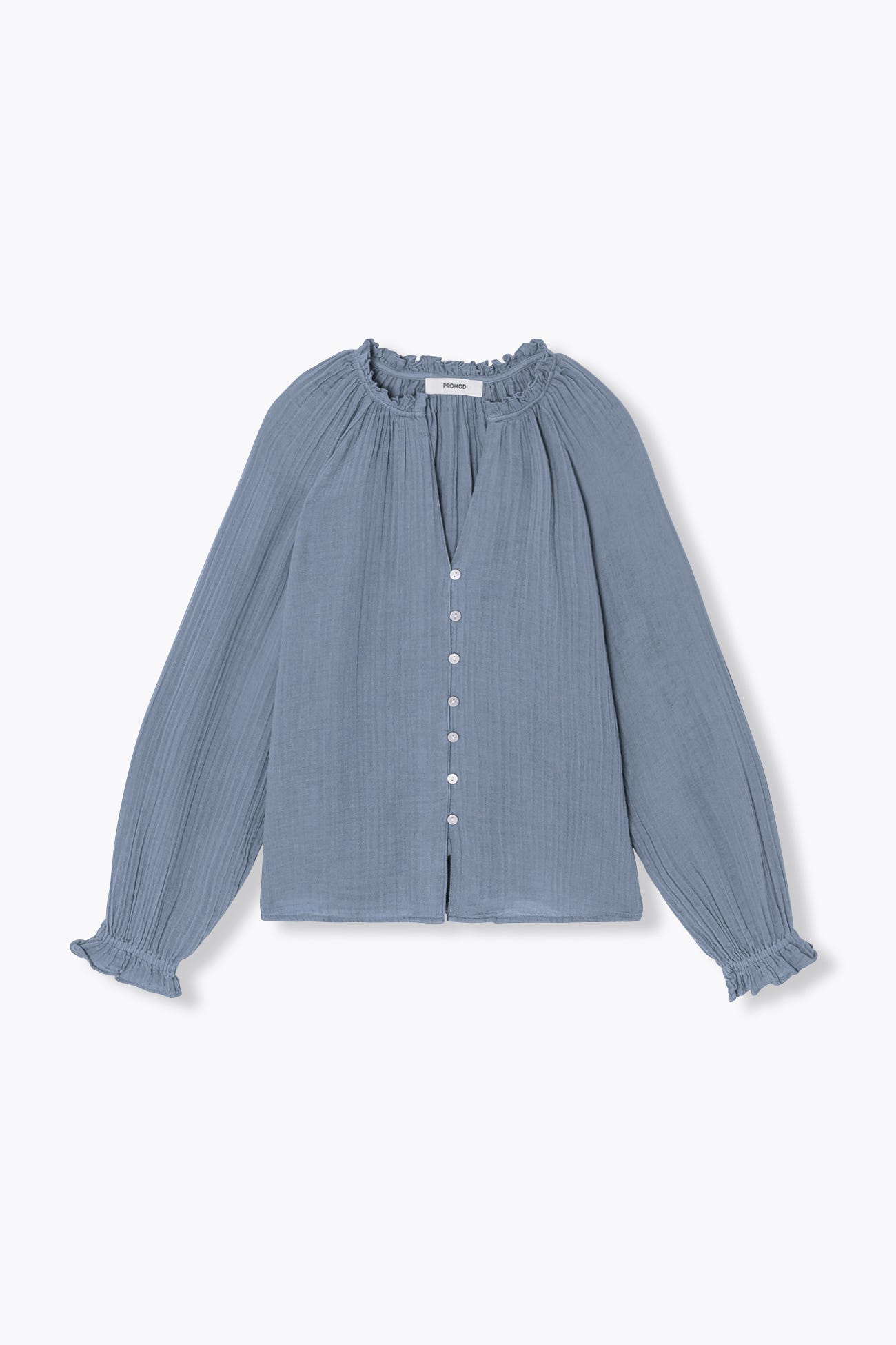 Chemise en gaze de coton Femme