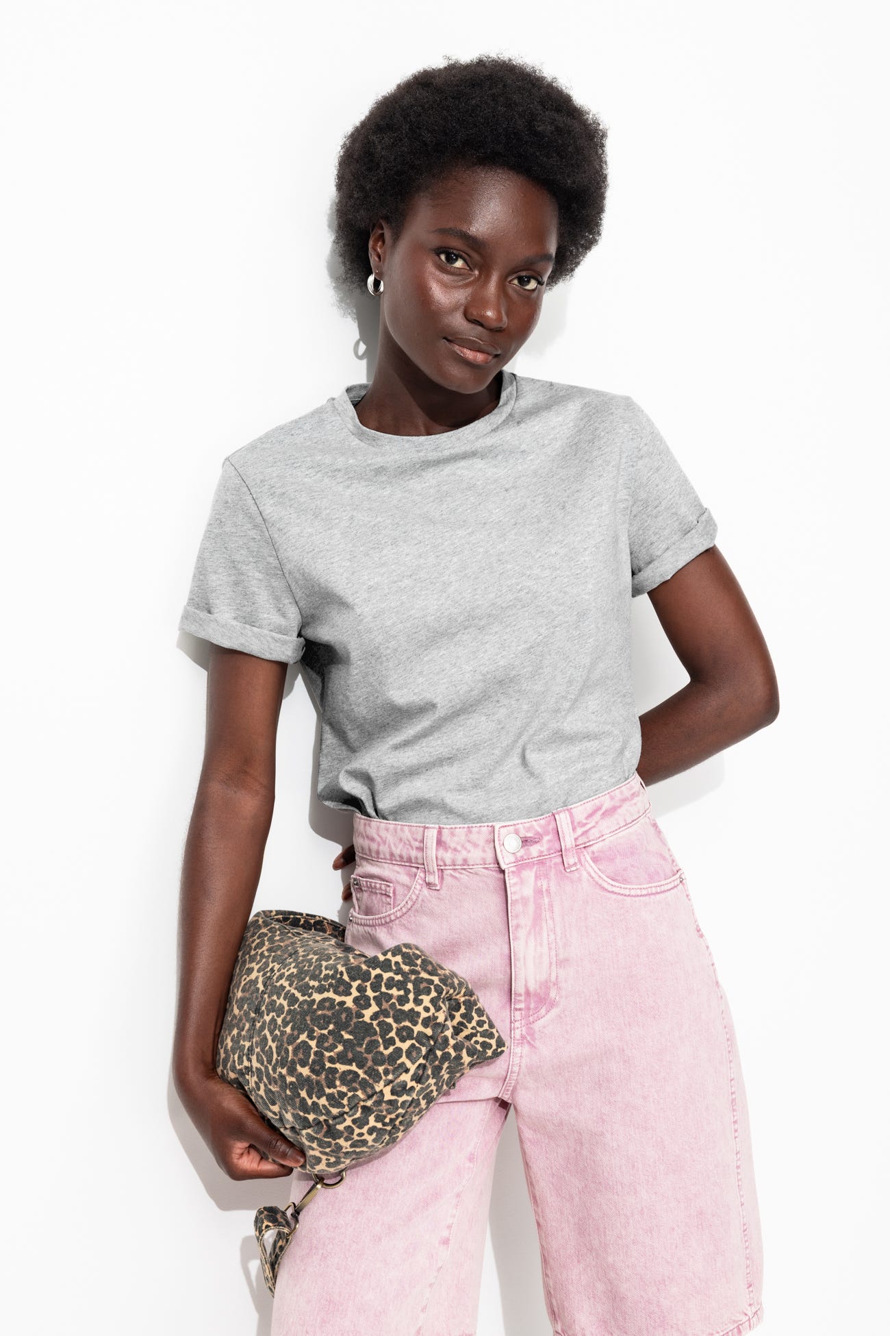 Plain cotton t-shirt