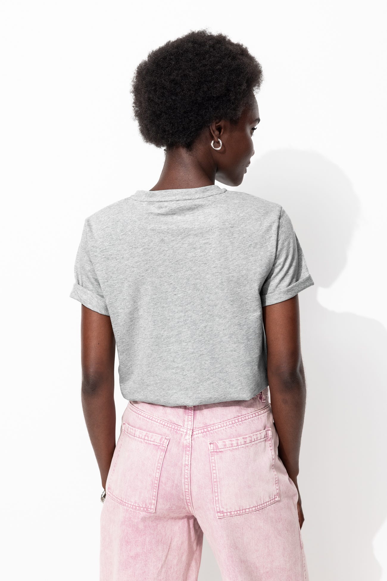 Plain cotton t-shirt