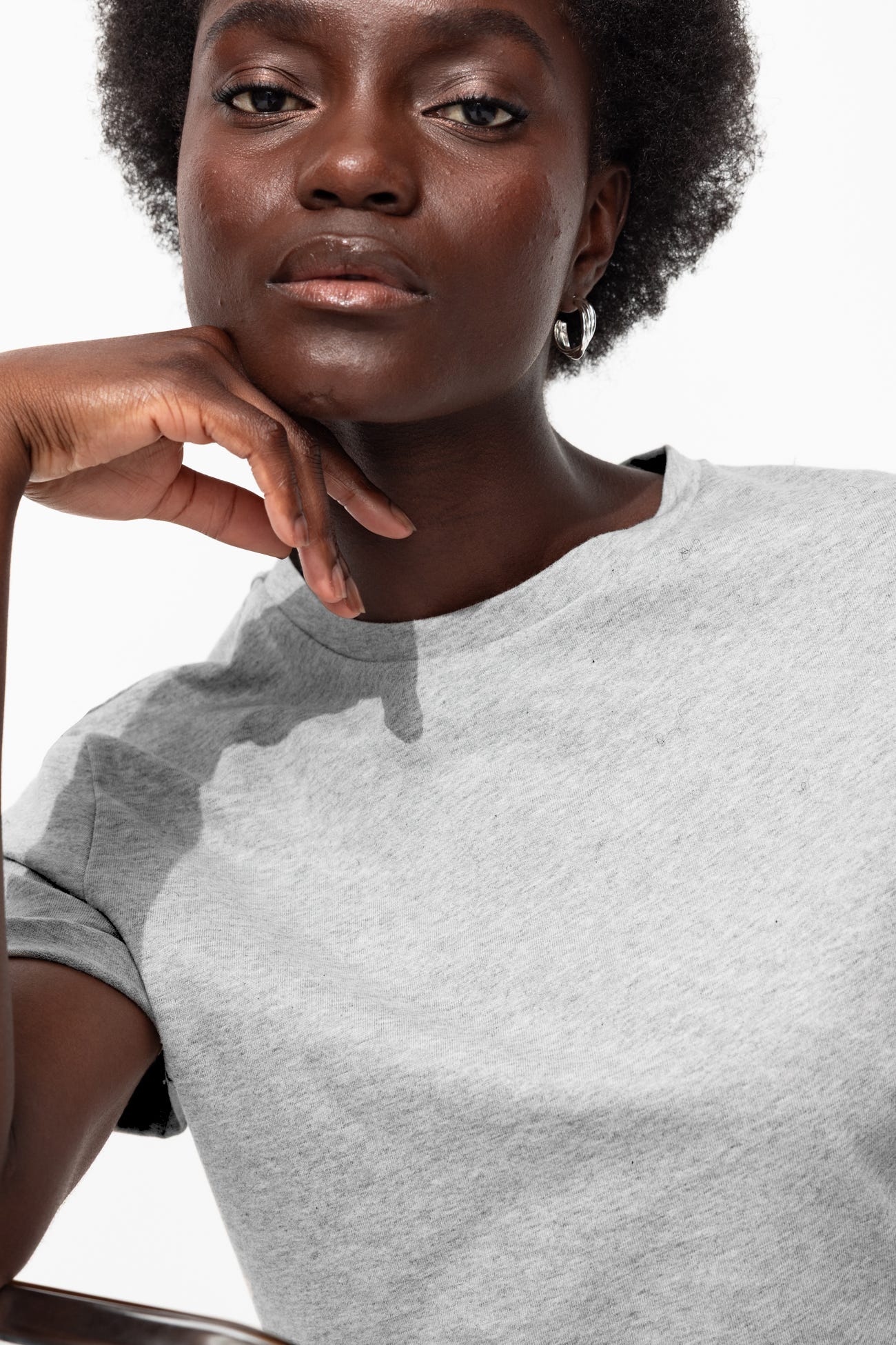 Plain cotton t-shirt