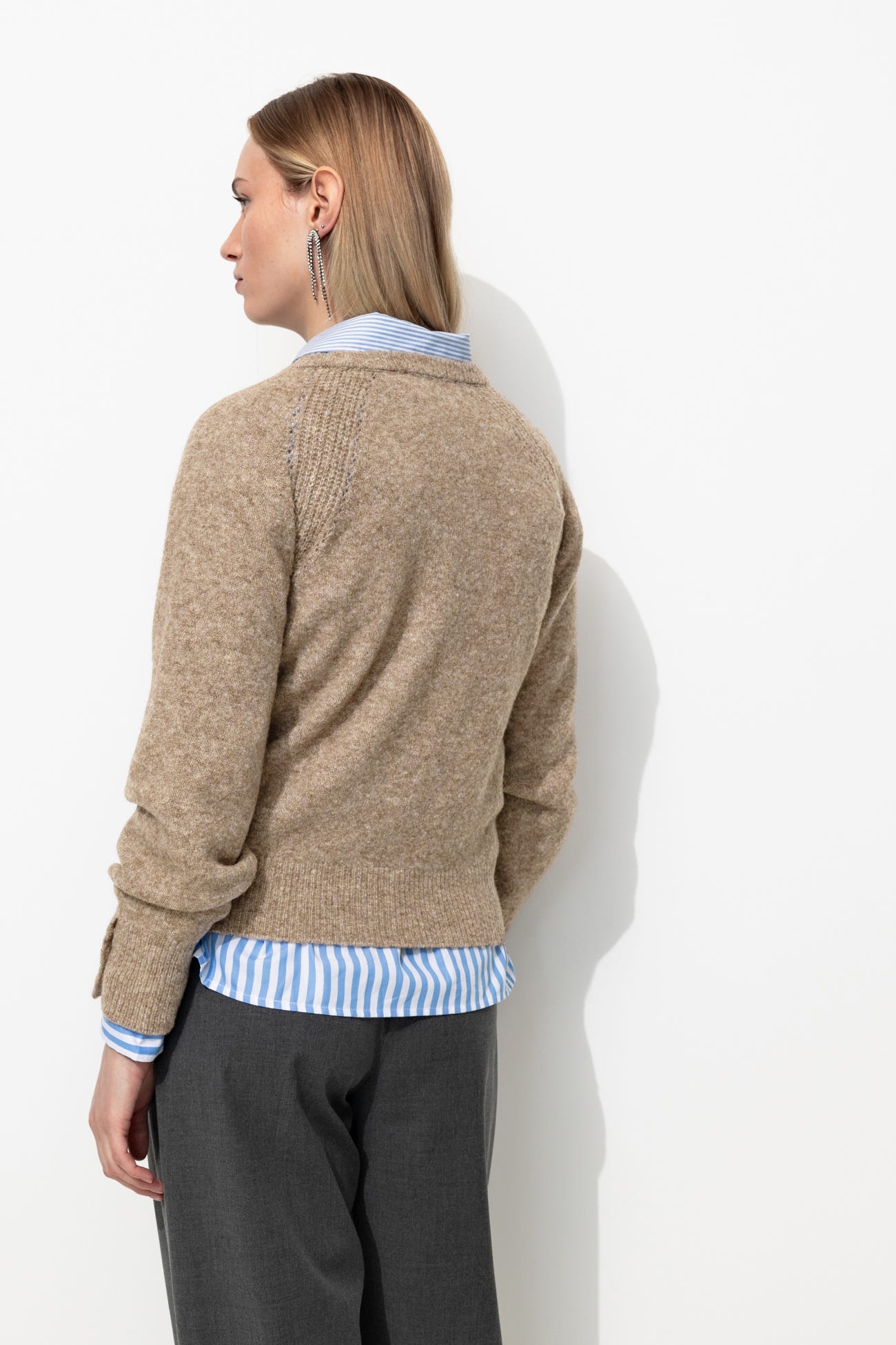 Round-neck jumper