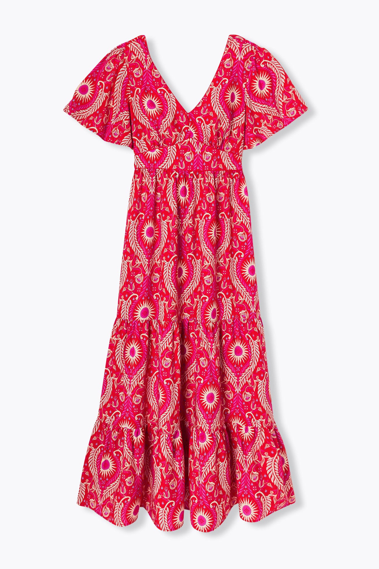 Robe longue décolleté dos