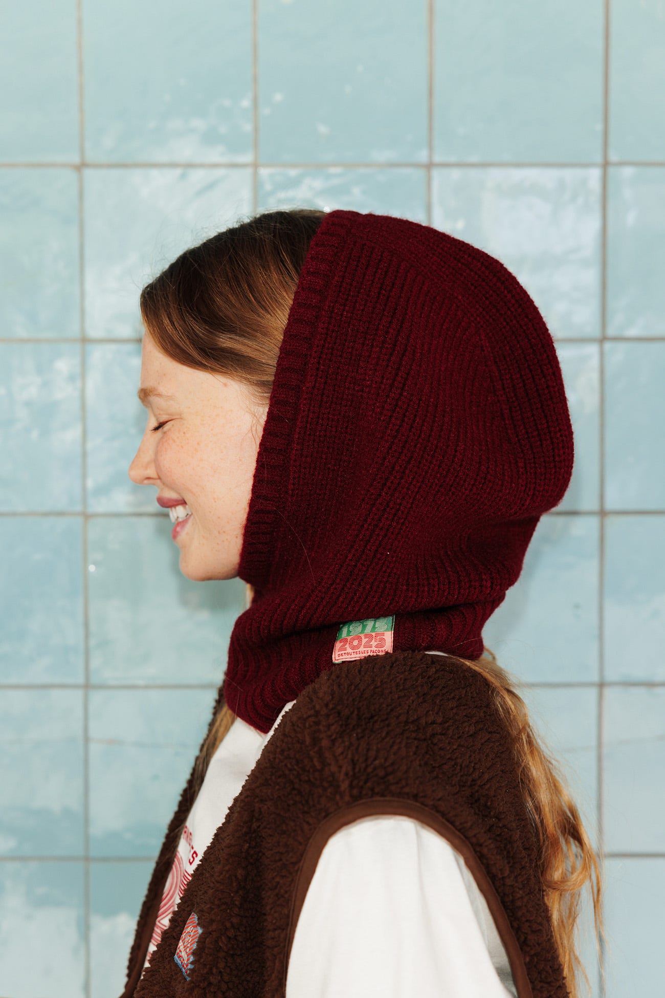 Cagoule côtelée anniversaire