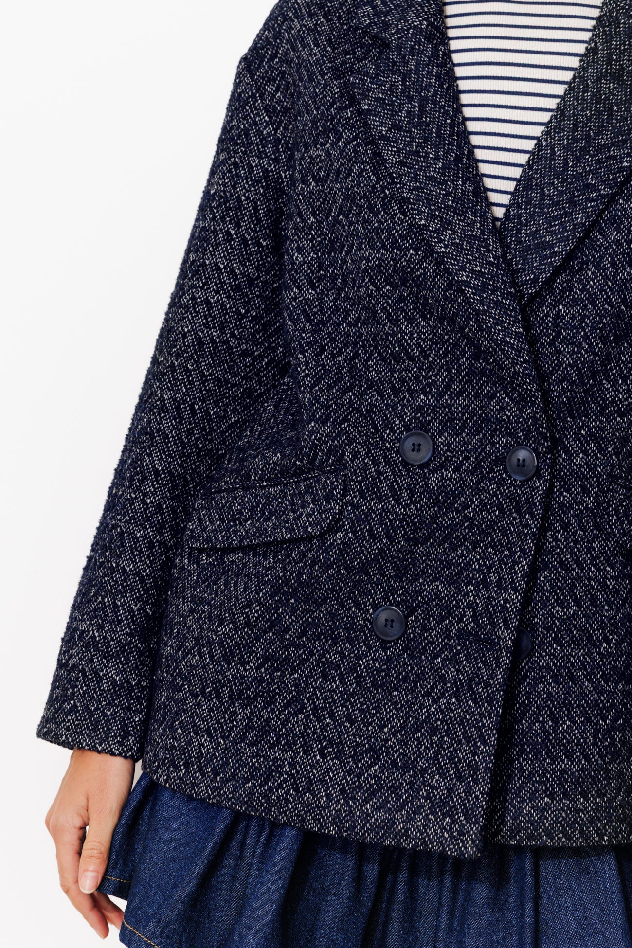 Veste tweedée Femme