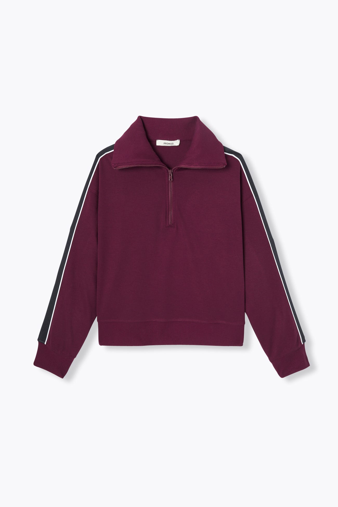 Sweat-shirt à bandes Femme