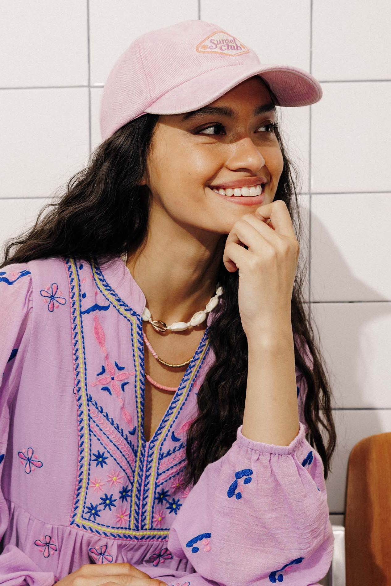 Casquette délavée Femme