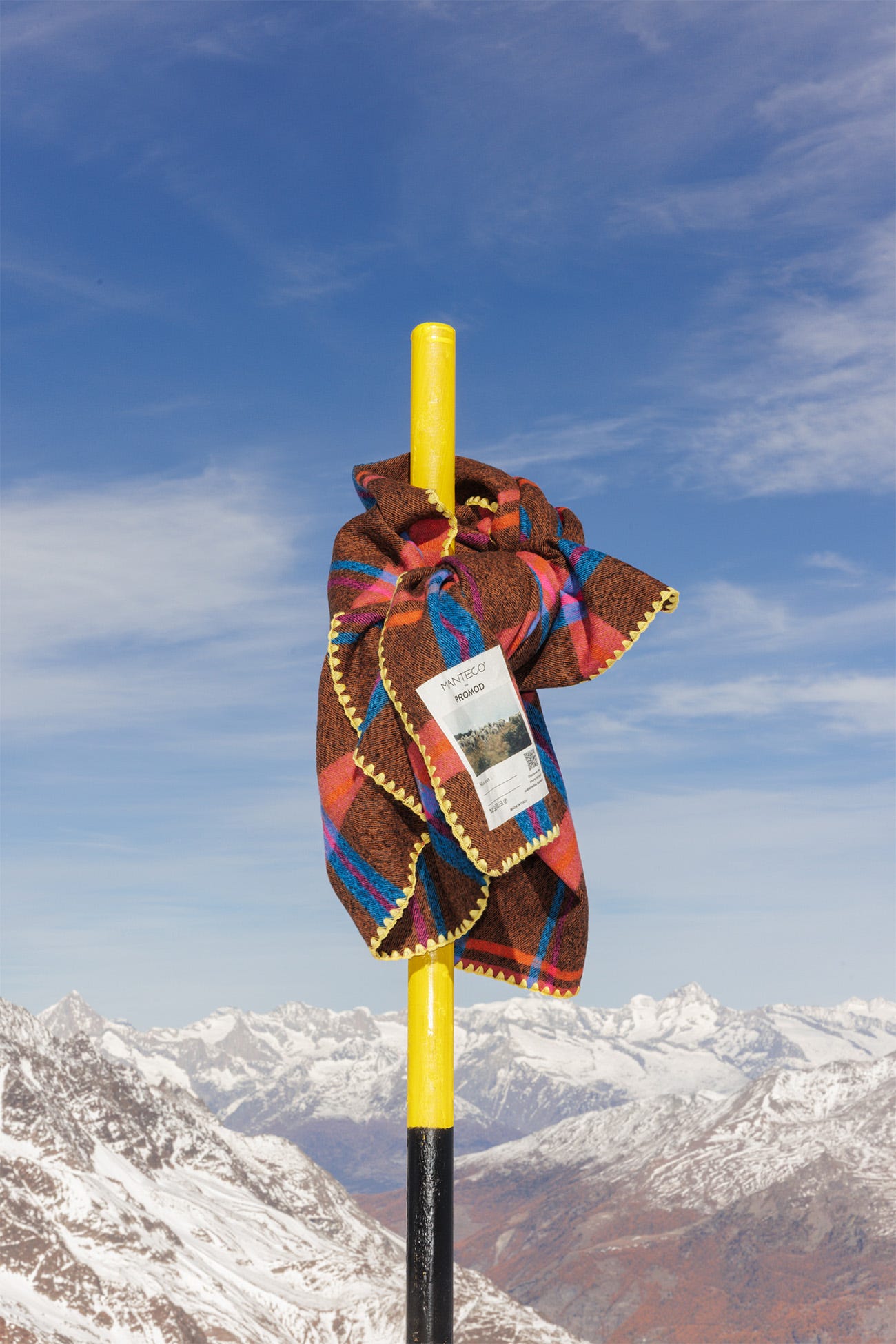 Plaid scozzese 100% lana