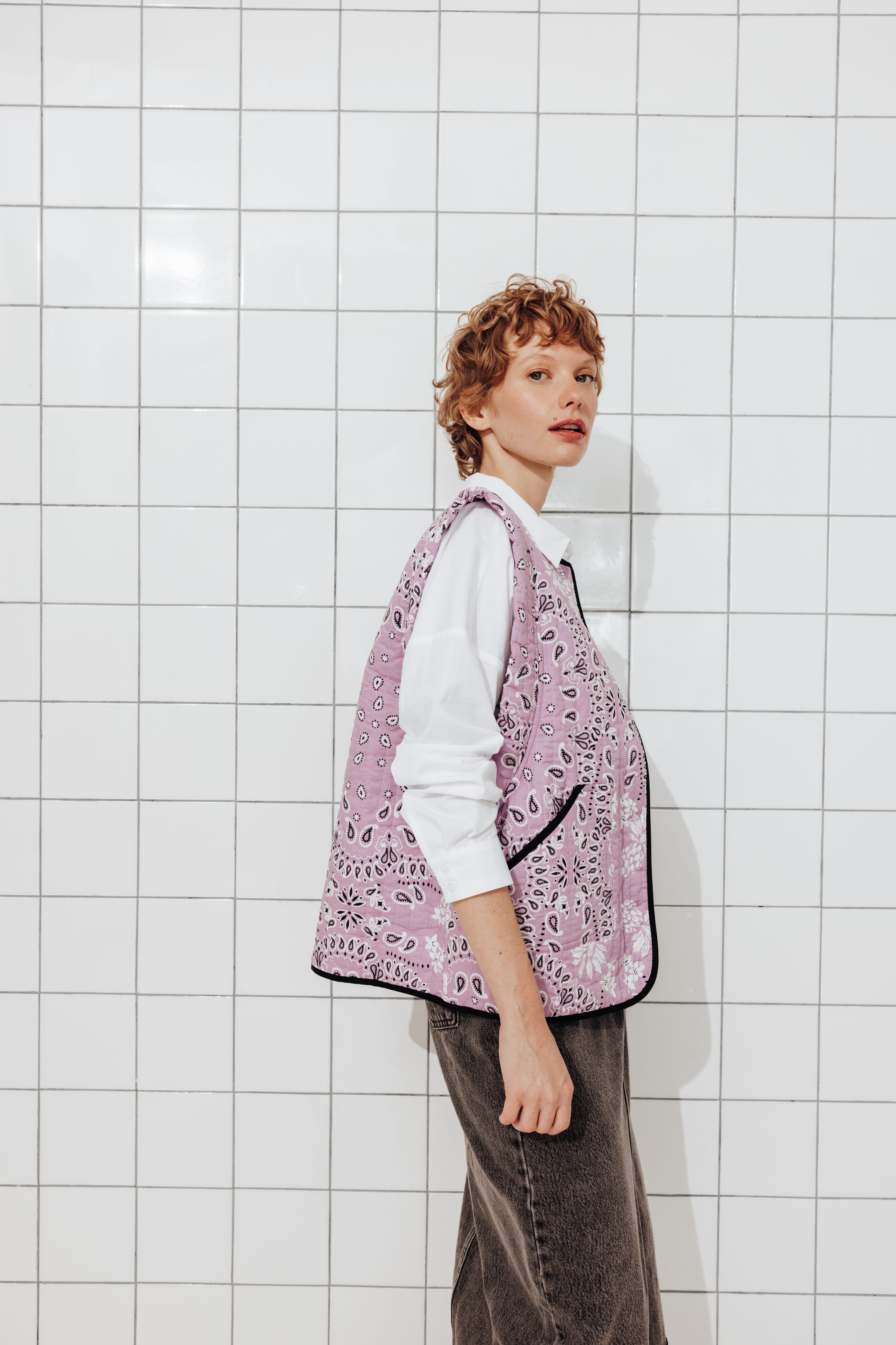 Patron papier veste VIOLAINE