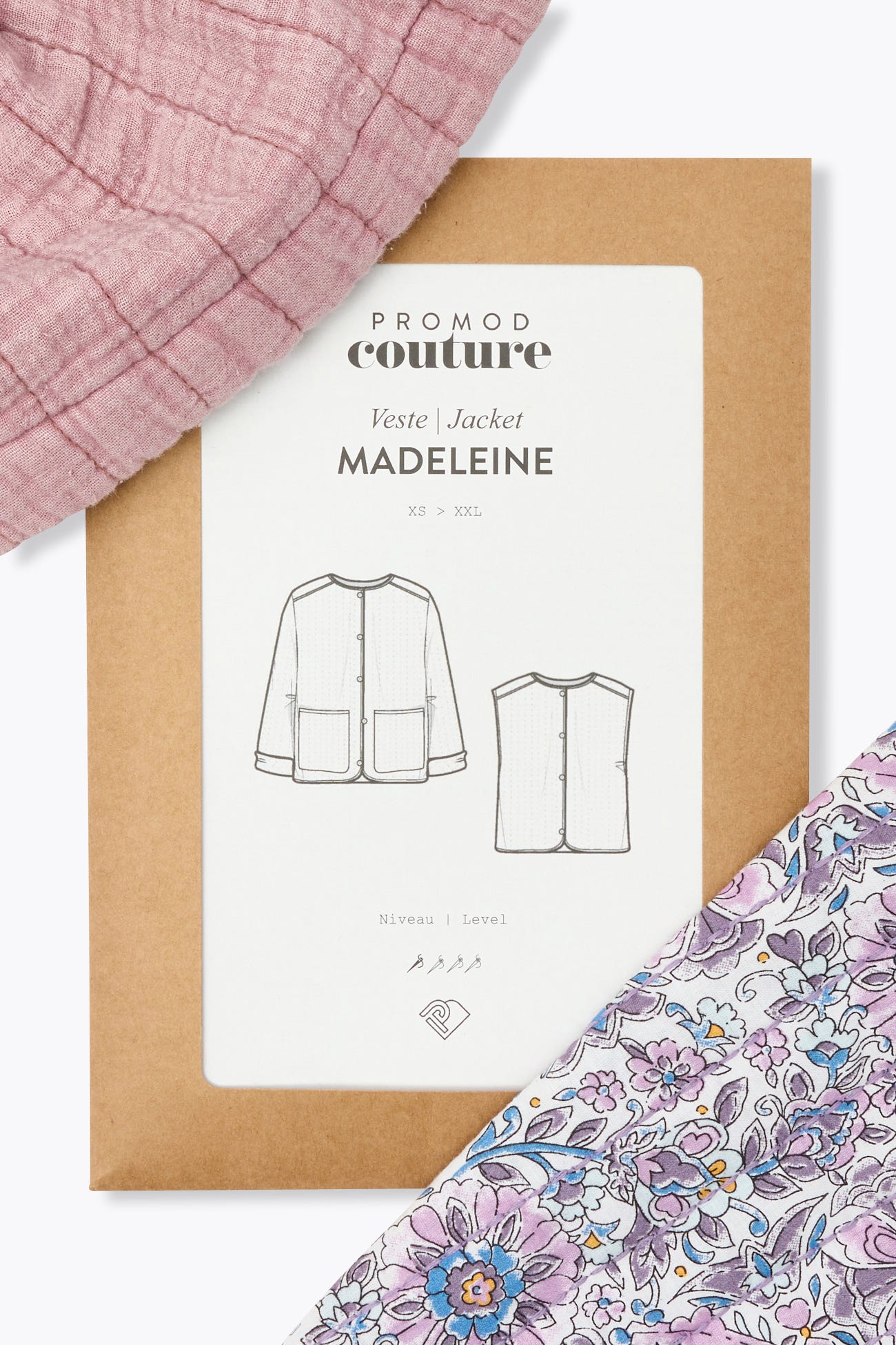 PATRON VESTE MADELEINE