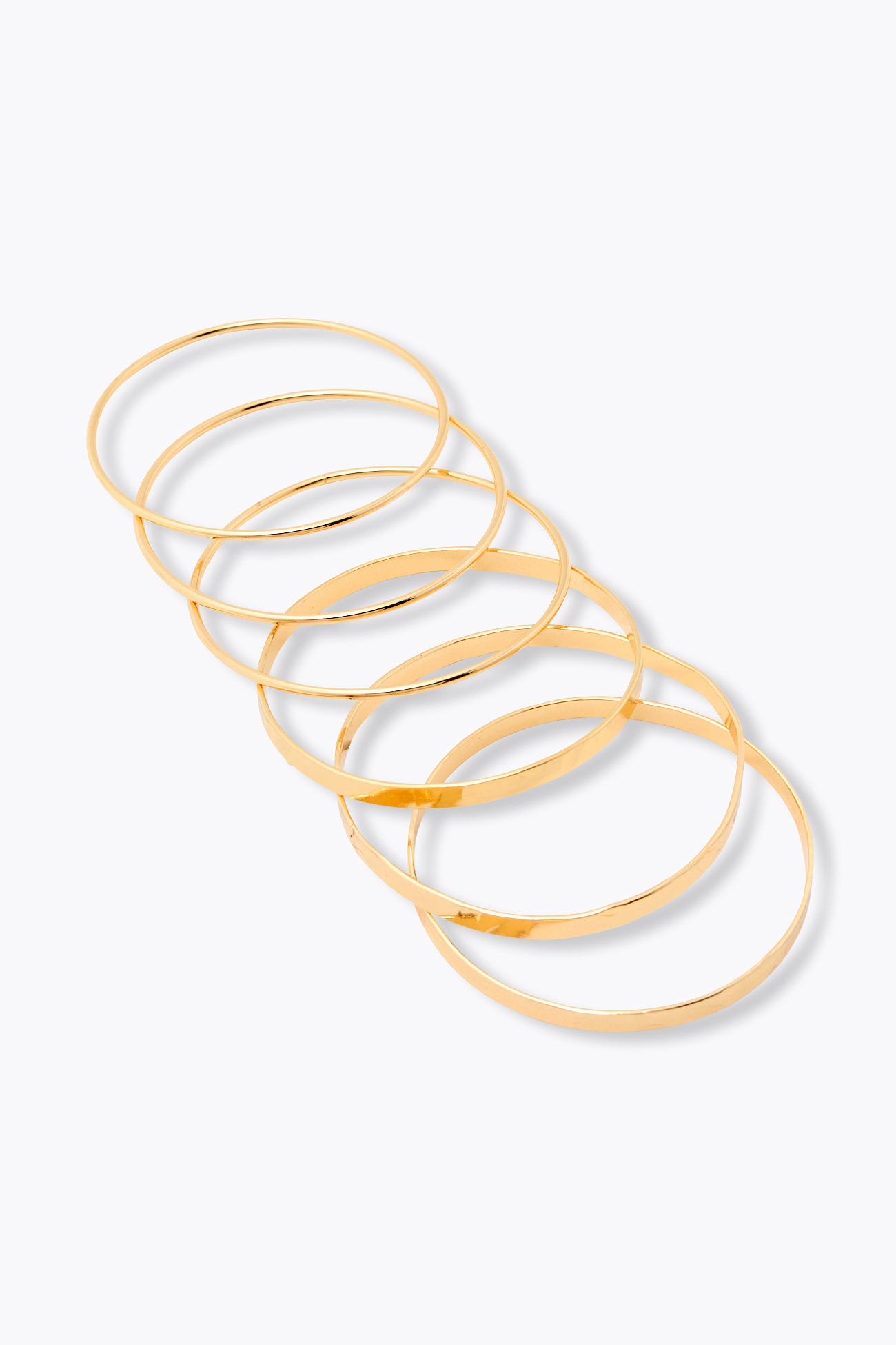 Bracelets anneaux (lot de 6)