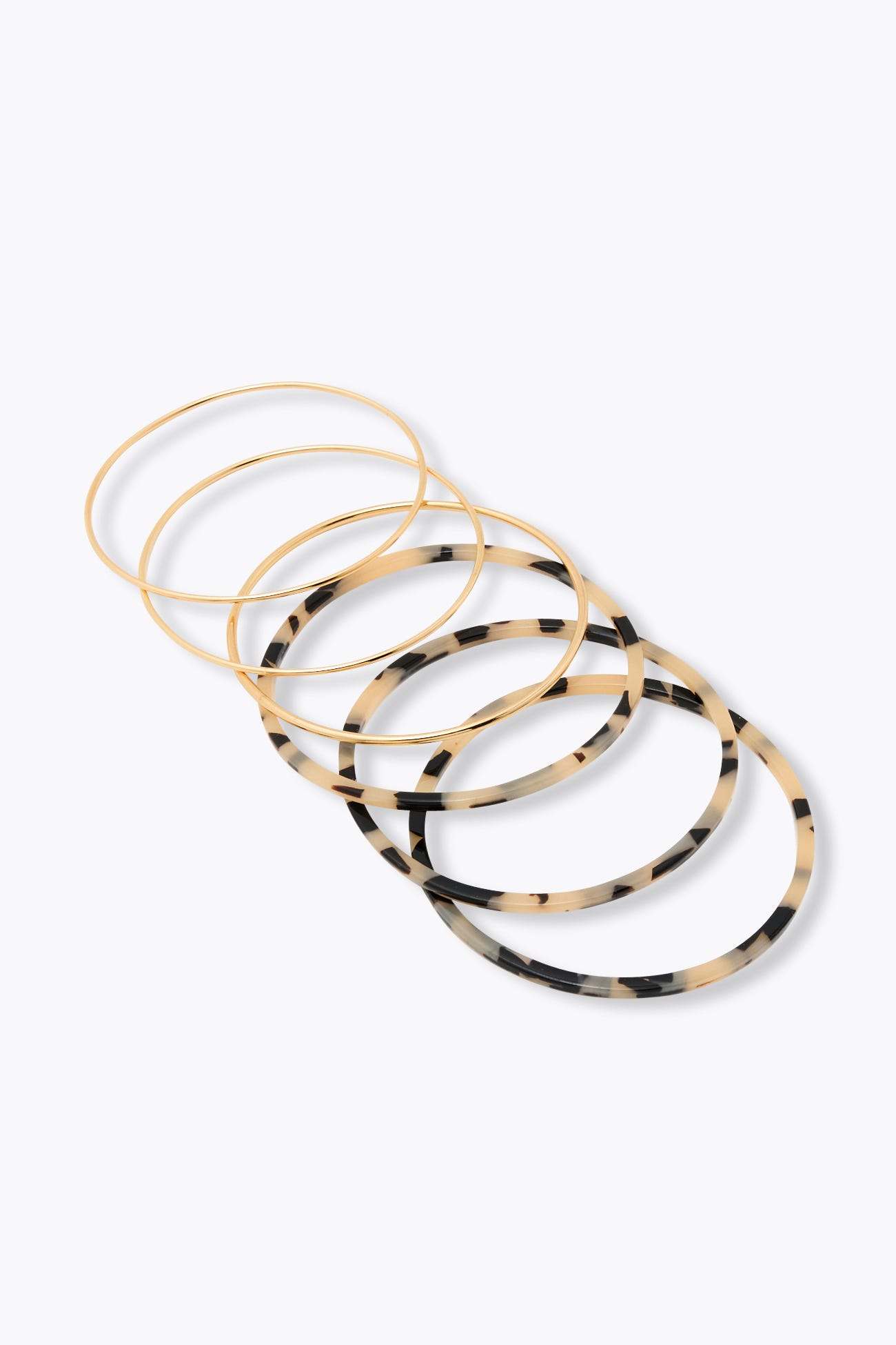 6 bracelets anneaux fantaisie