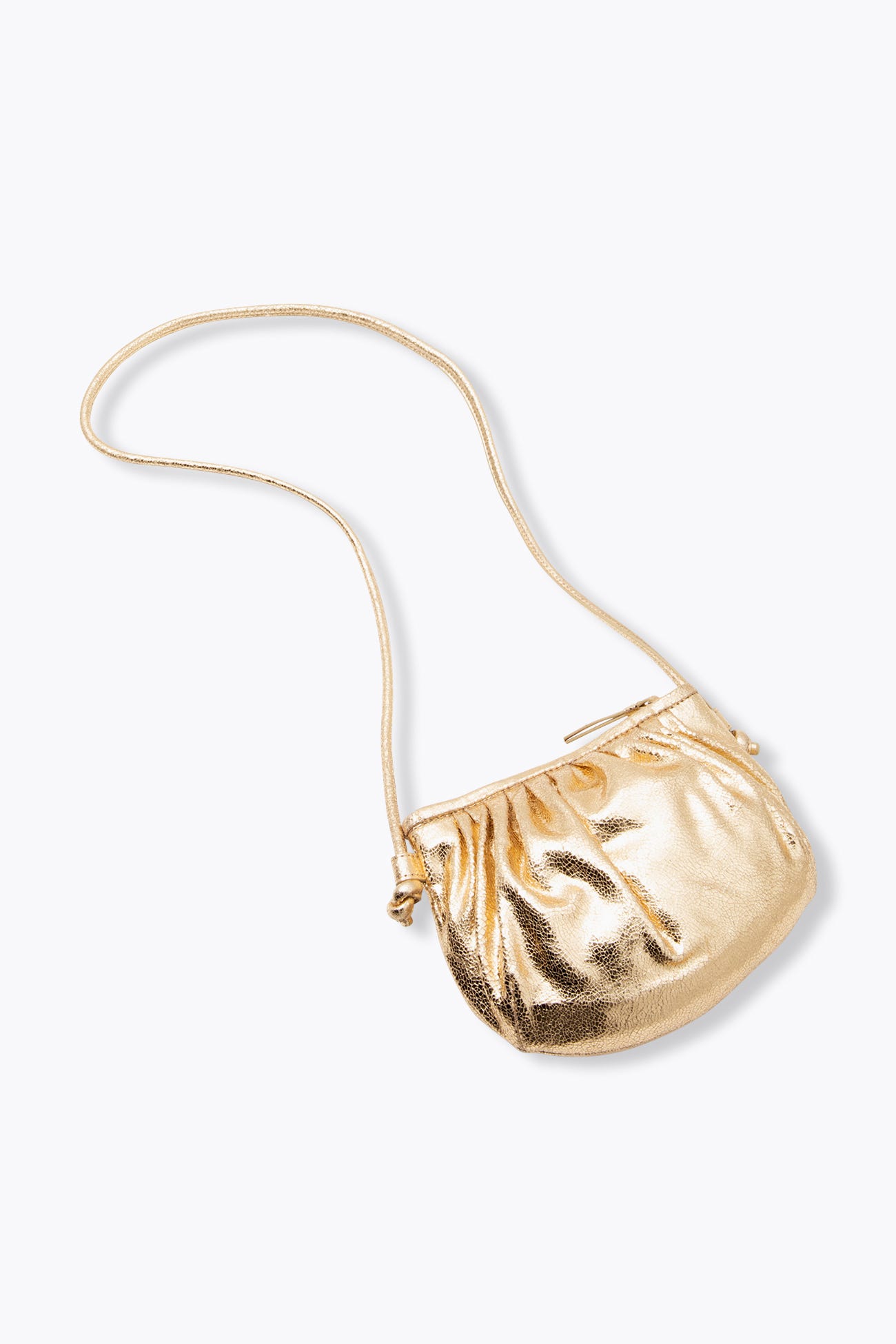 Bolso de piel brillante