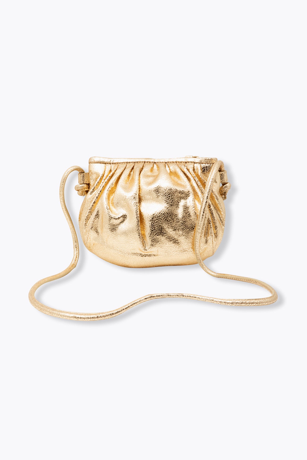 Bolso de piel brillante