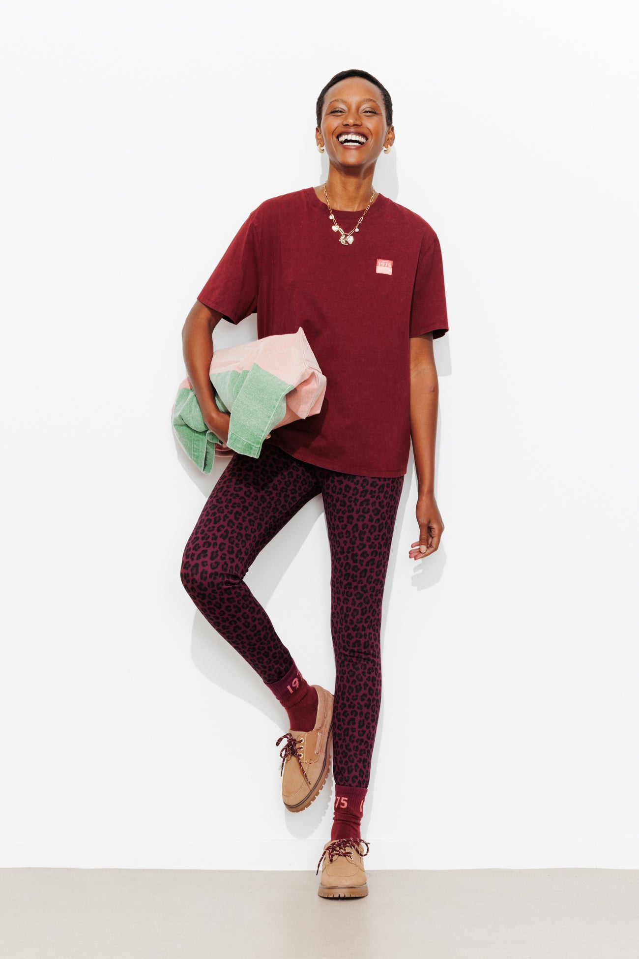 Leggings léopard Femme