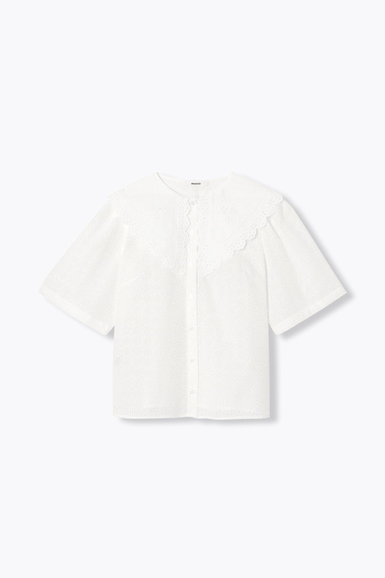 Chemise à col Peter Pan Femme