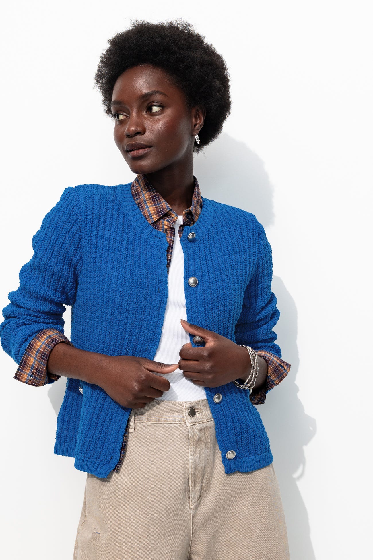 Cardigan mit Knöpfen