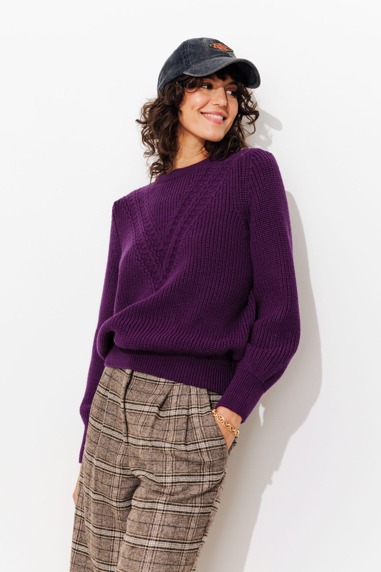 Pull made in France 100% laine