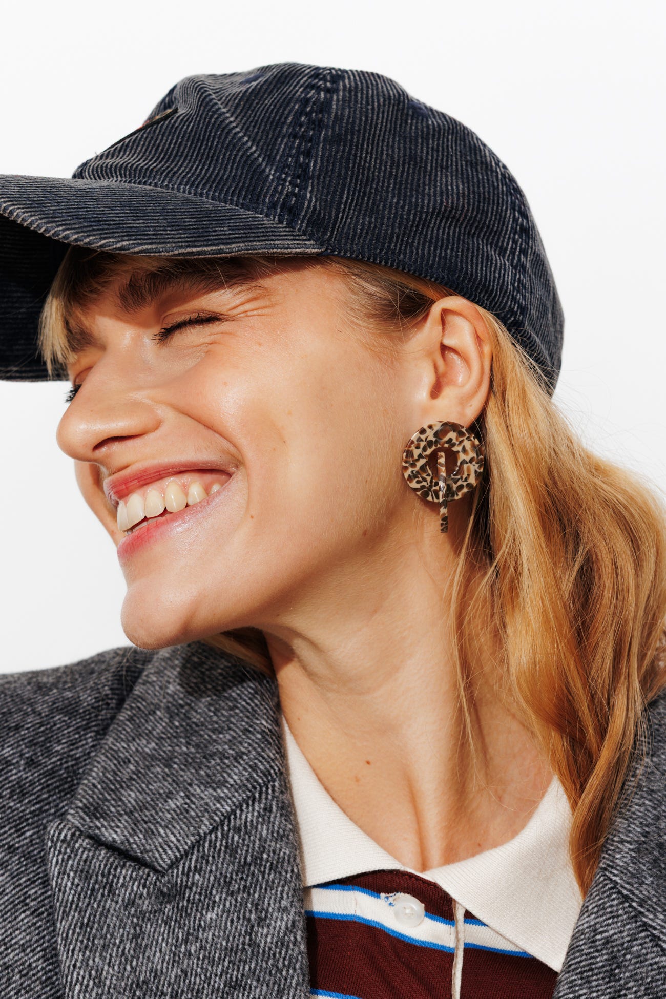 Orecchini leopardati