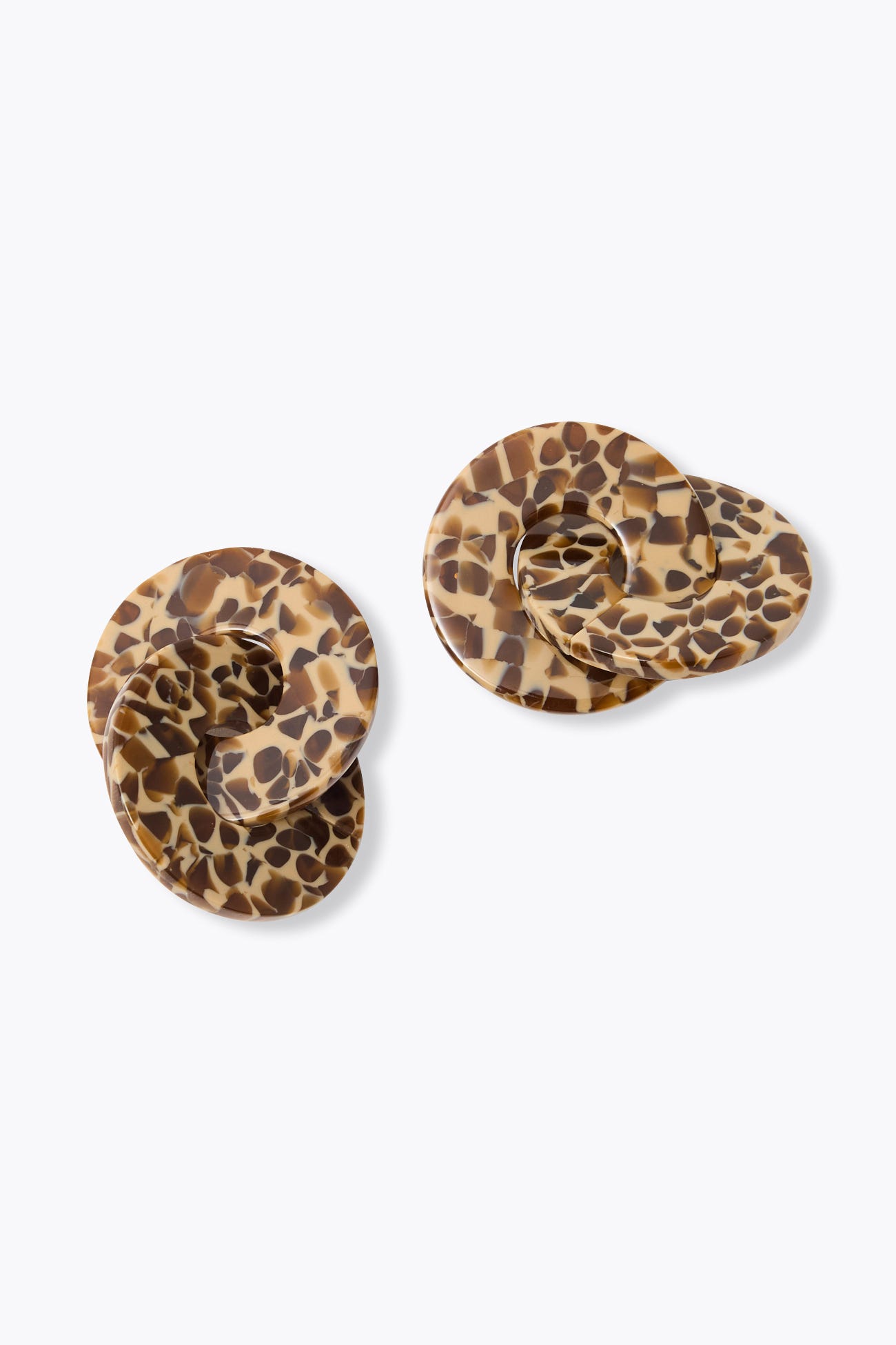 Orecchini leopardati