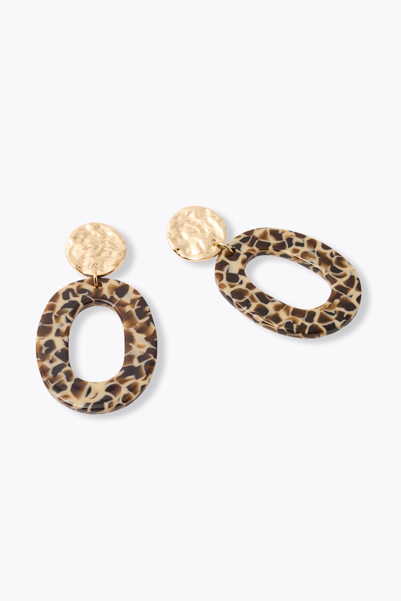 Boucles d'oreilles léopard