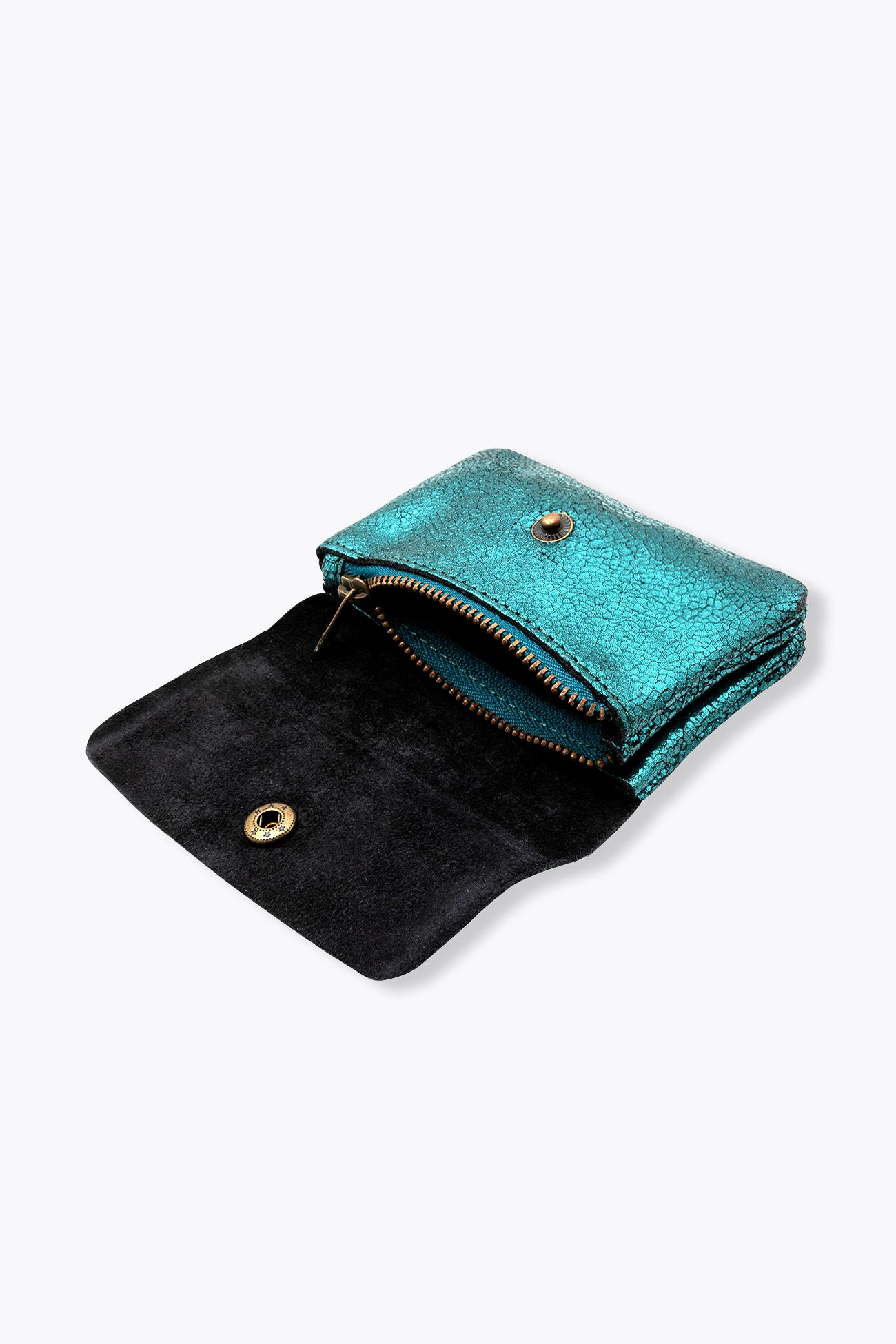 Porte-monnaie en cuir Femme