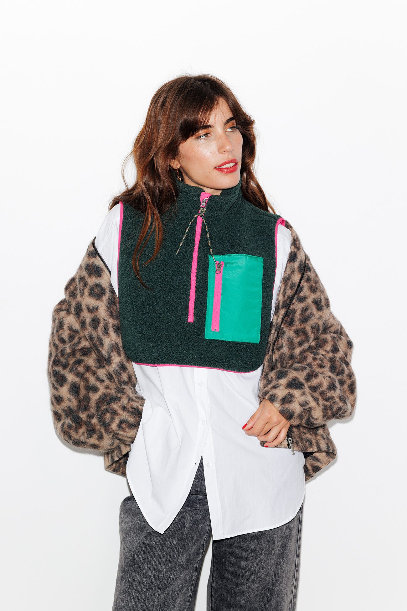 Cuello desmontable borreguito