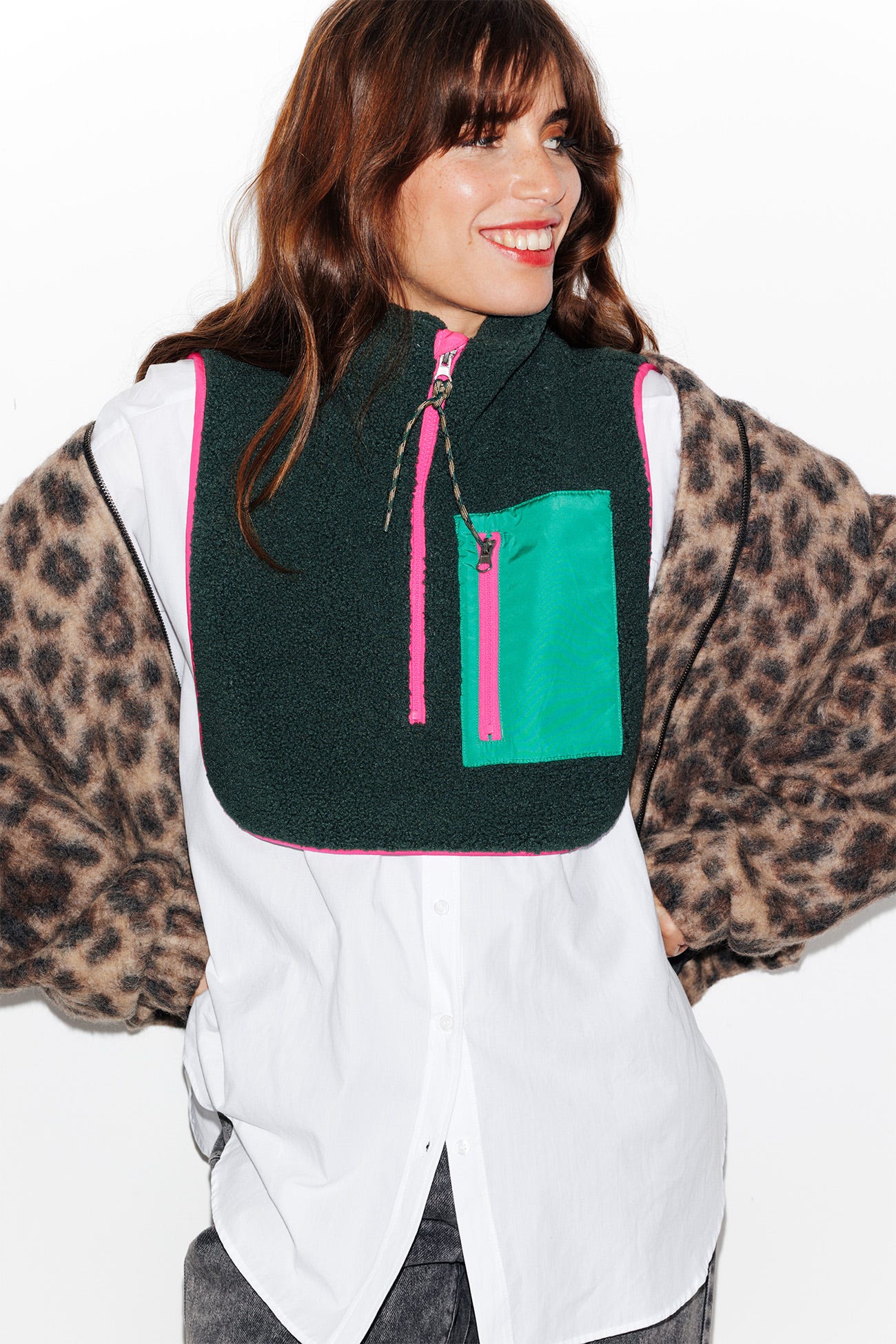 Cuello desmontable borreguito