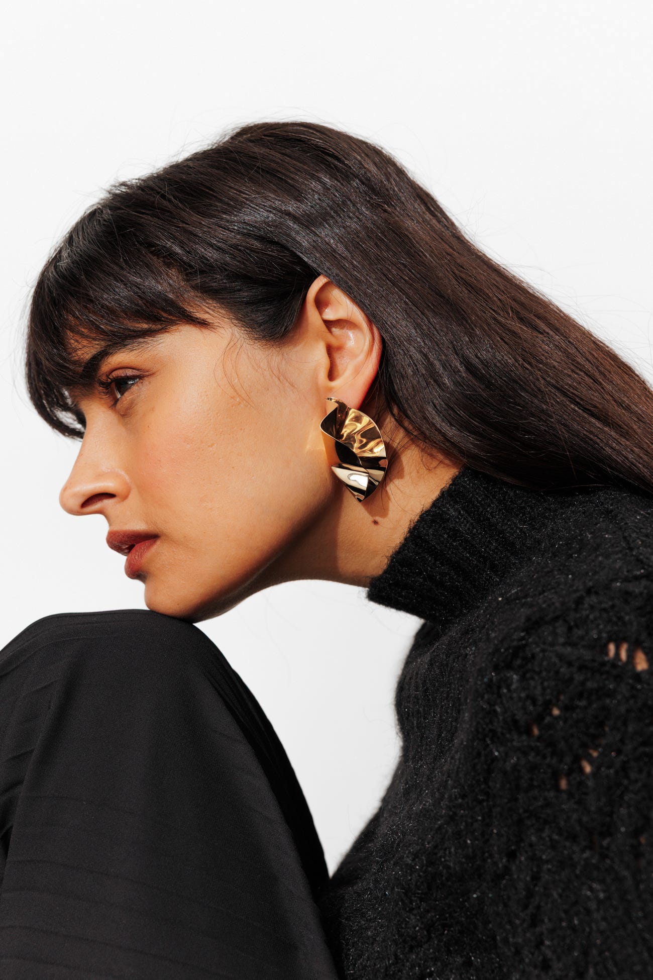 Grandes boucles d'oreilles