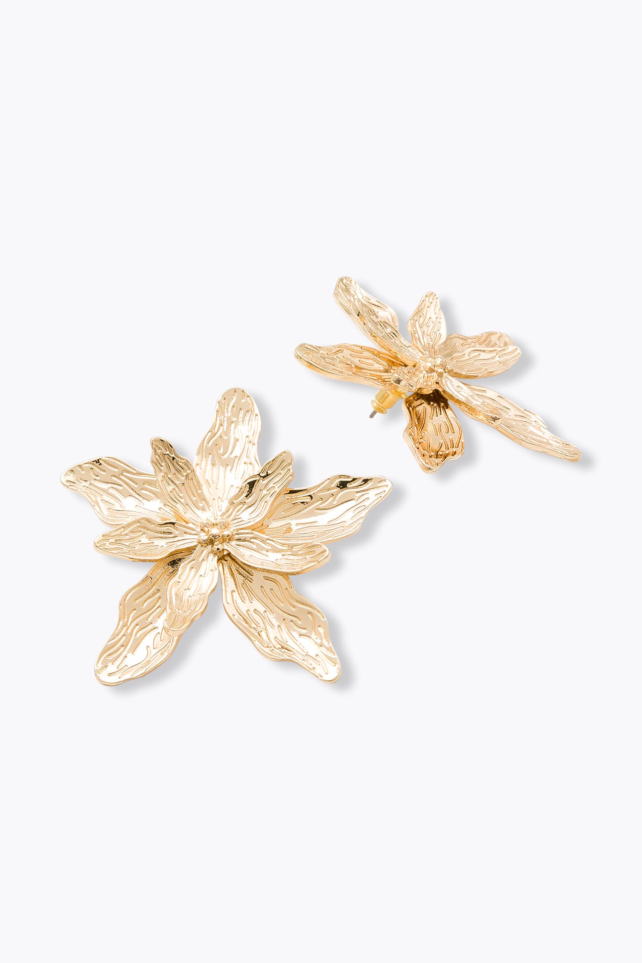 Kolczyki w kształcie kwiatków