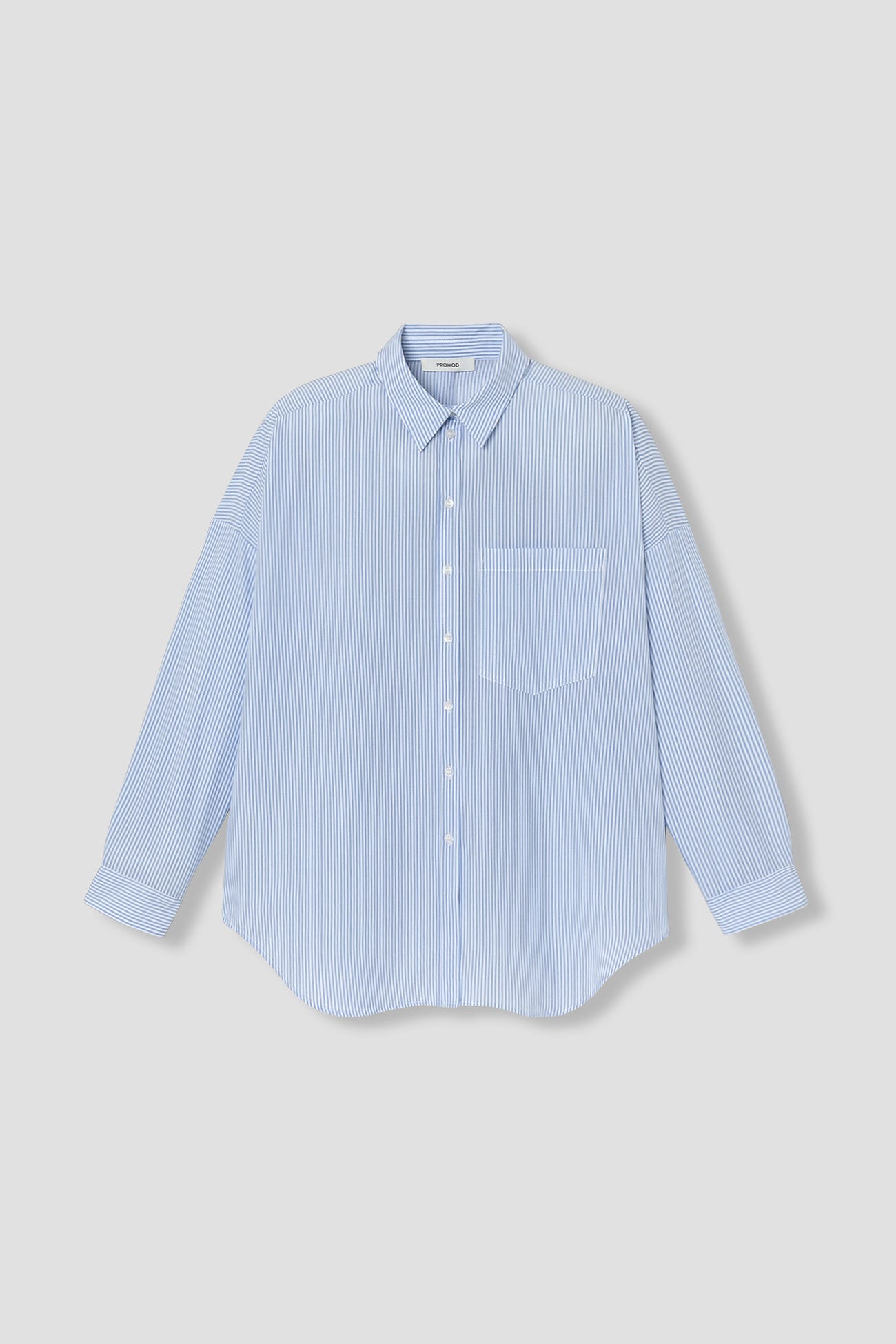Camisa maxi lisa