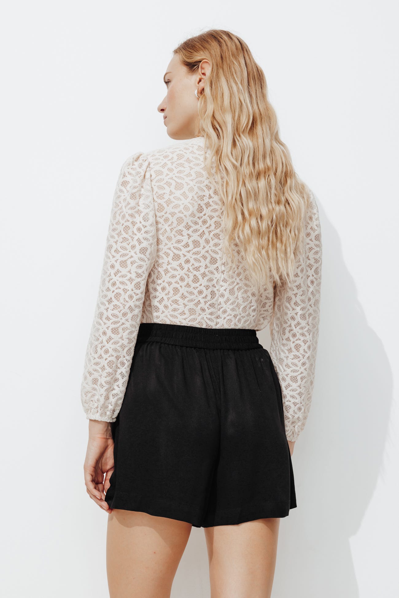 Ecodesign-High Waist-Shorts