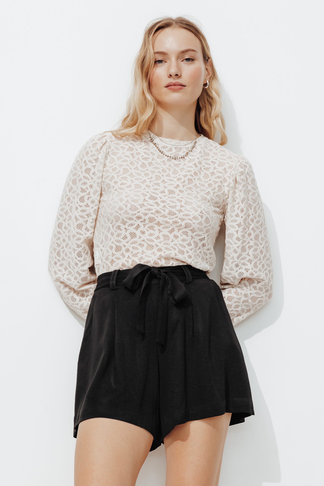 Ecodesign-High Waist-Shorts