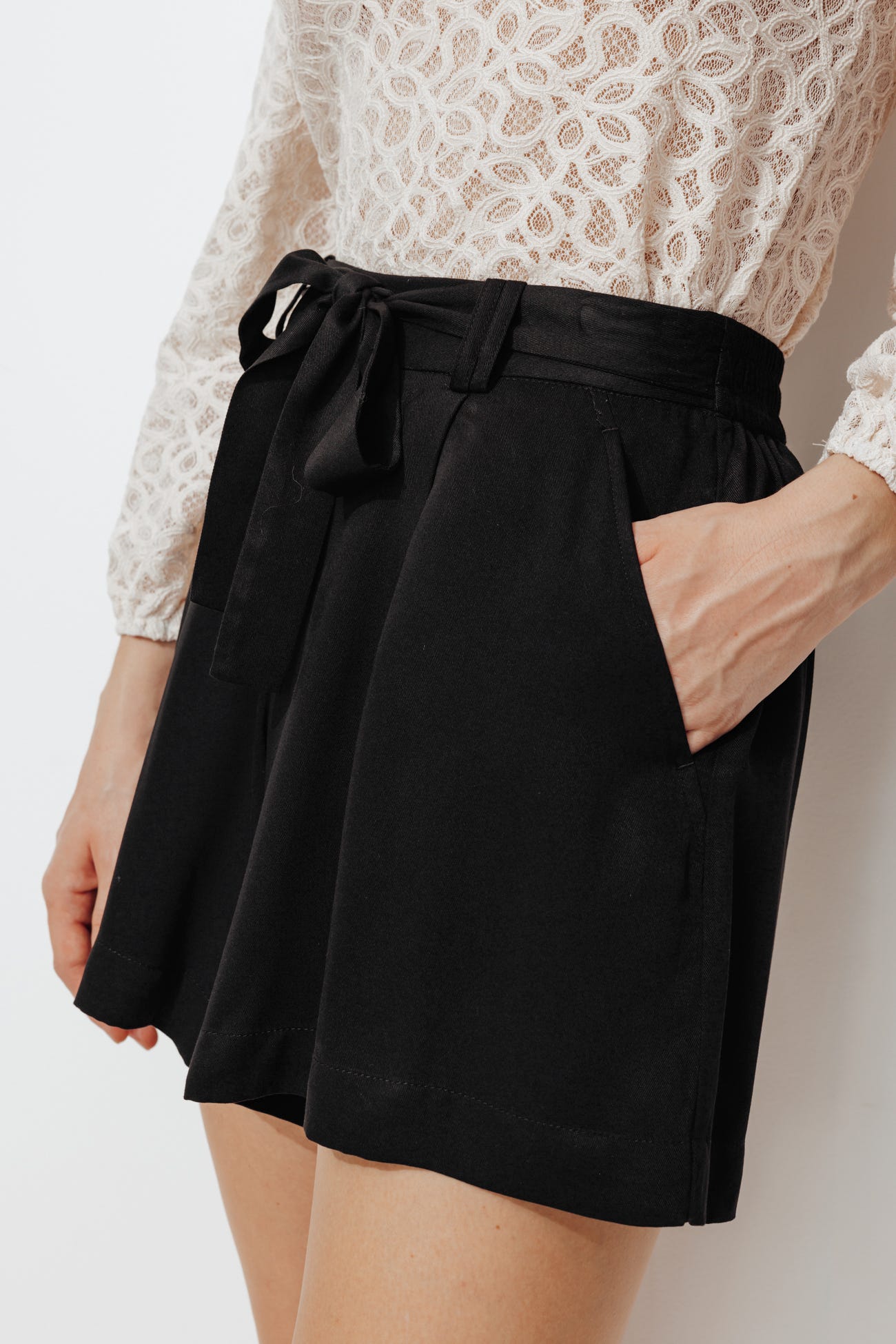Ecodesign-High Waist-Shorts