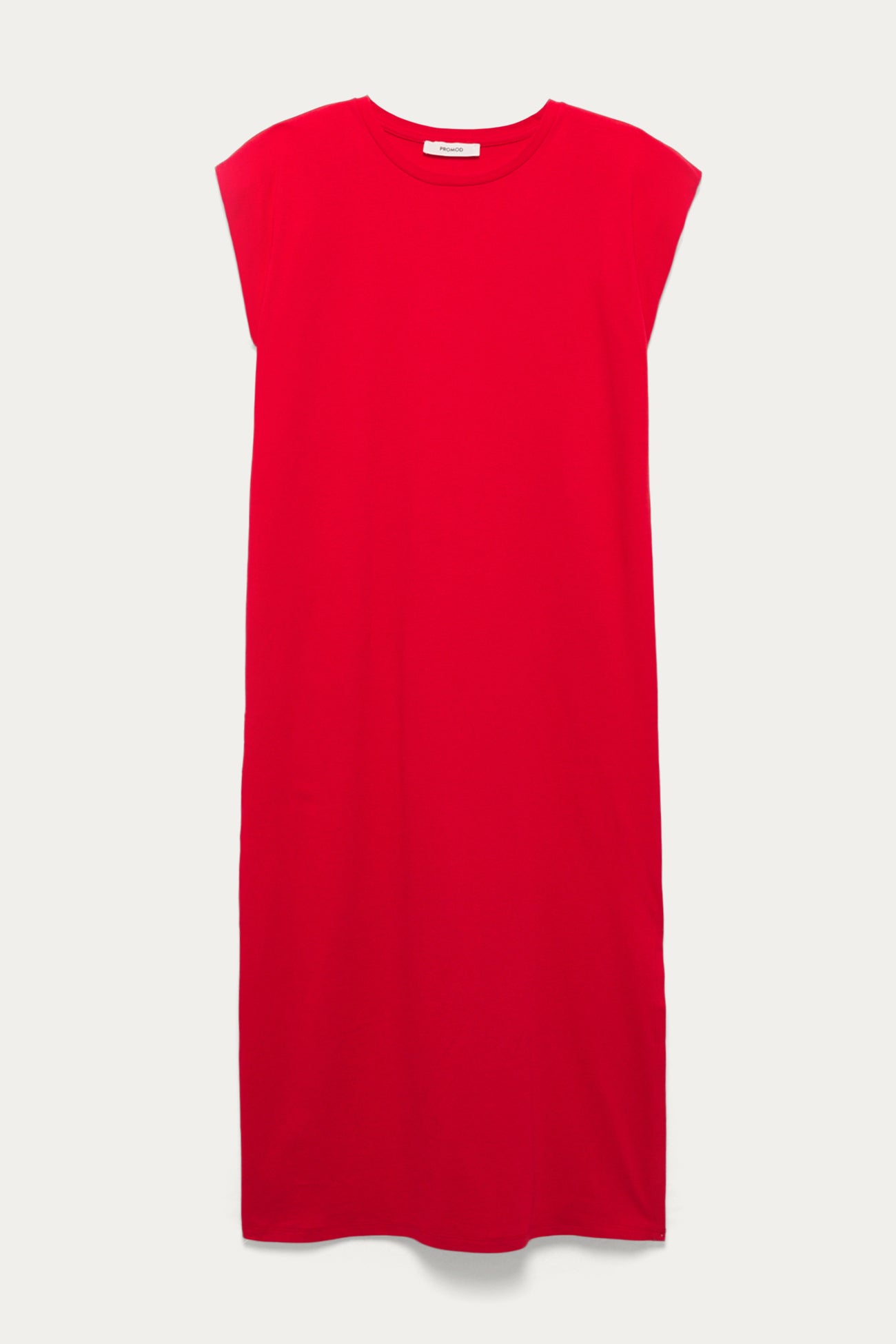 Long t-shirt dress - Red Long t-shirt dress - Red