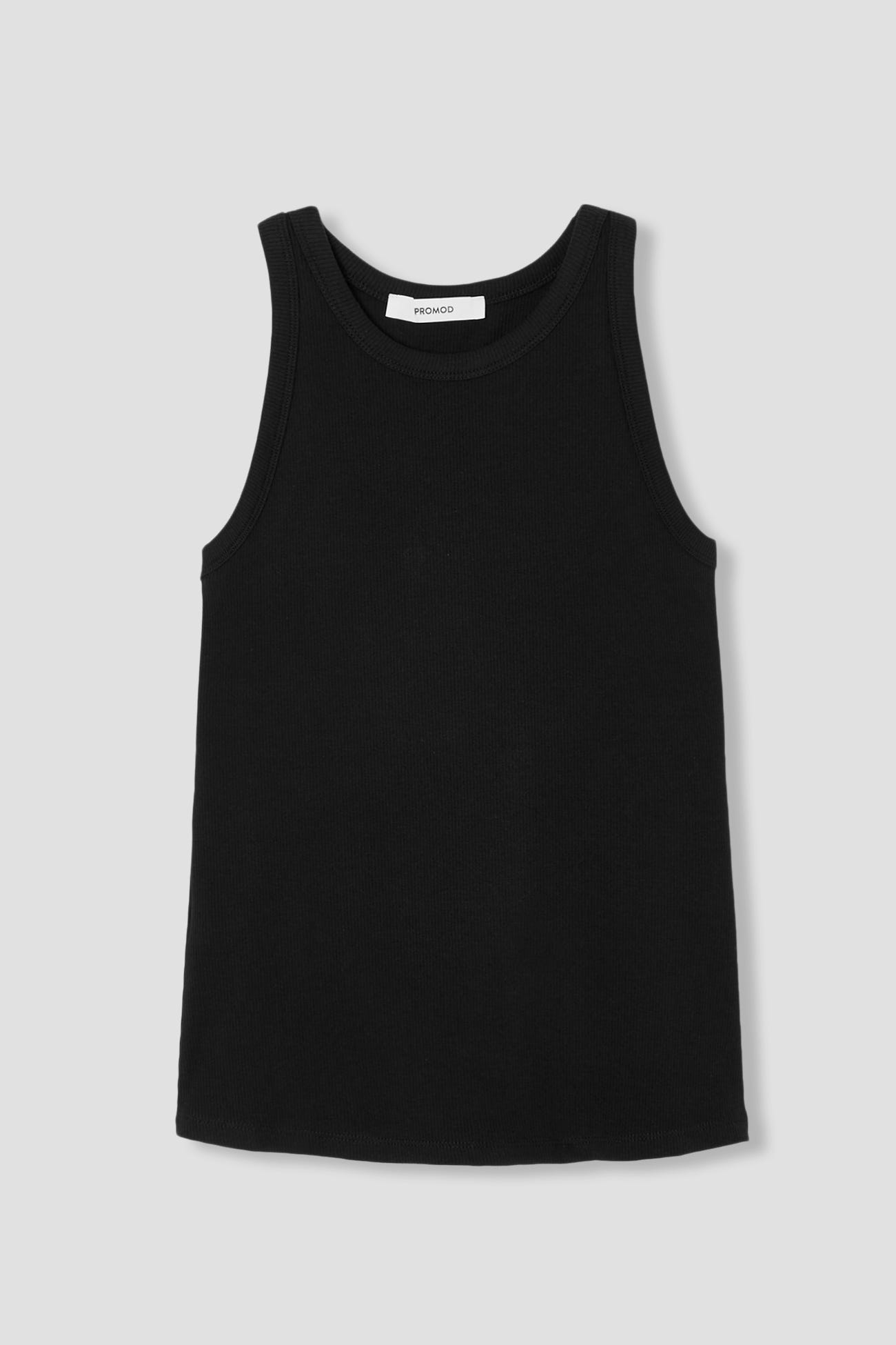 Rib cotton vest top