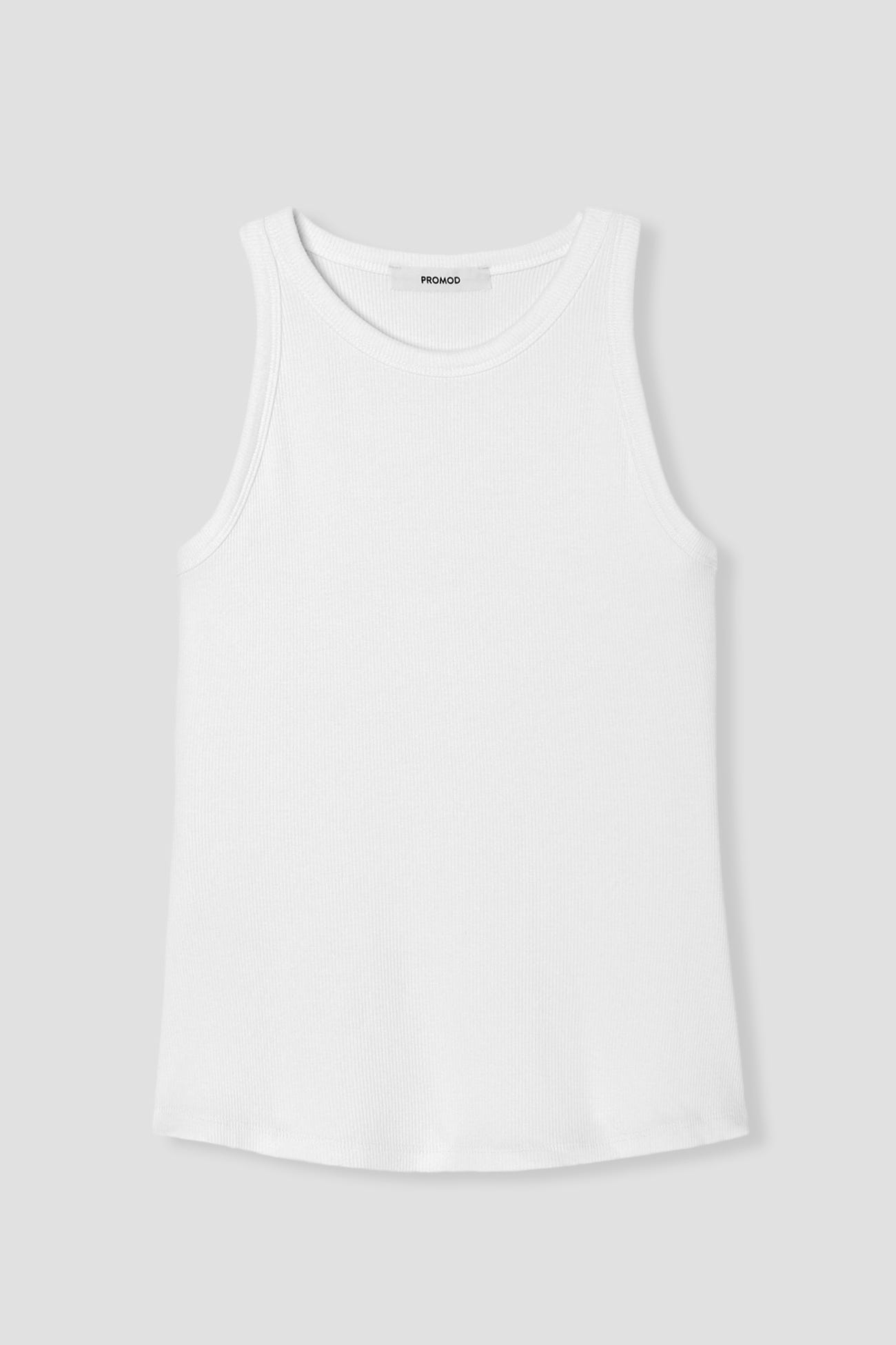 Rib cotton vest top