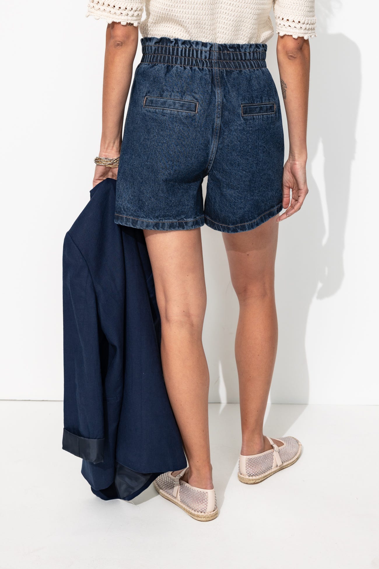 Short en jean Femme