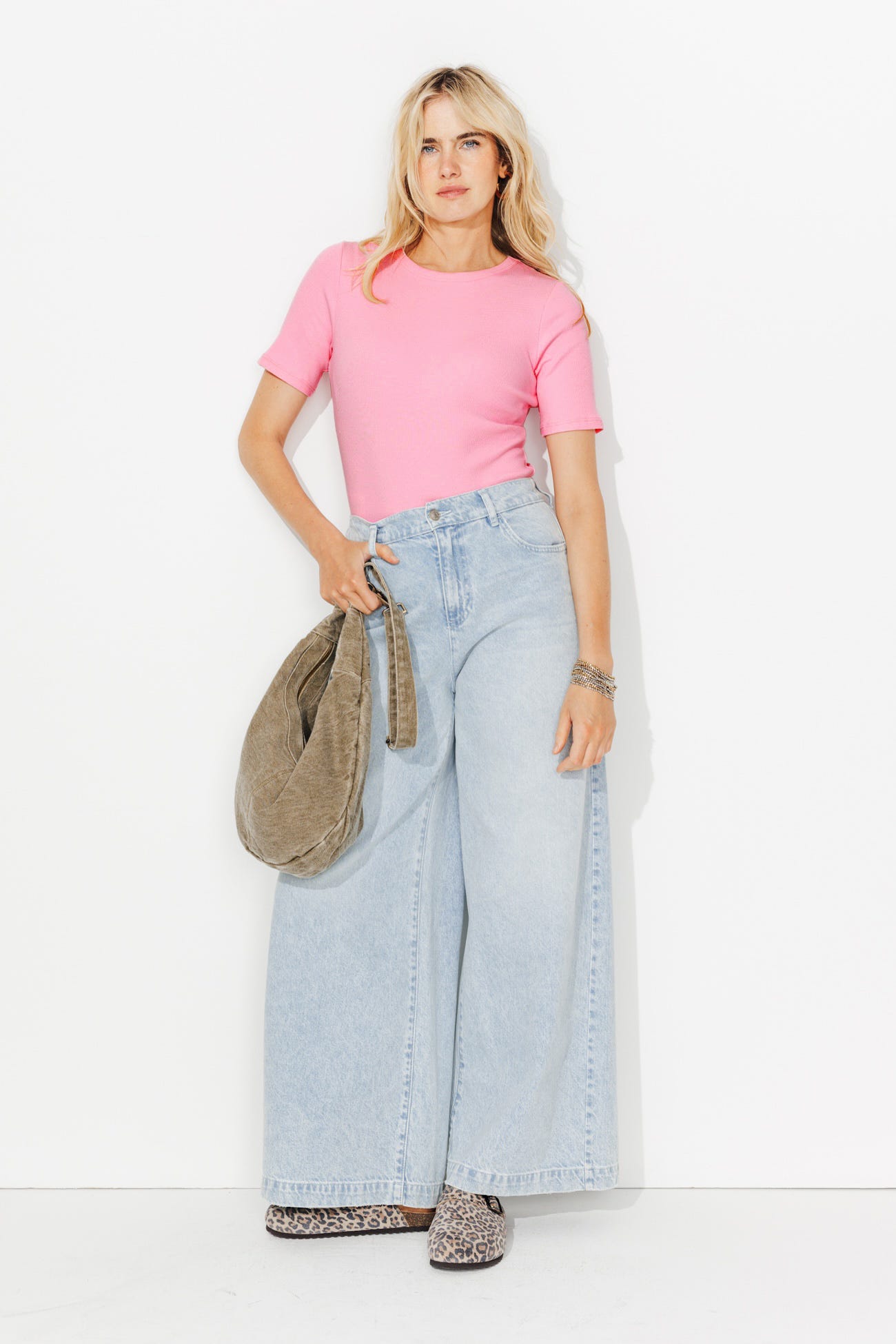 Body uni jersey côtelé Femme