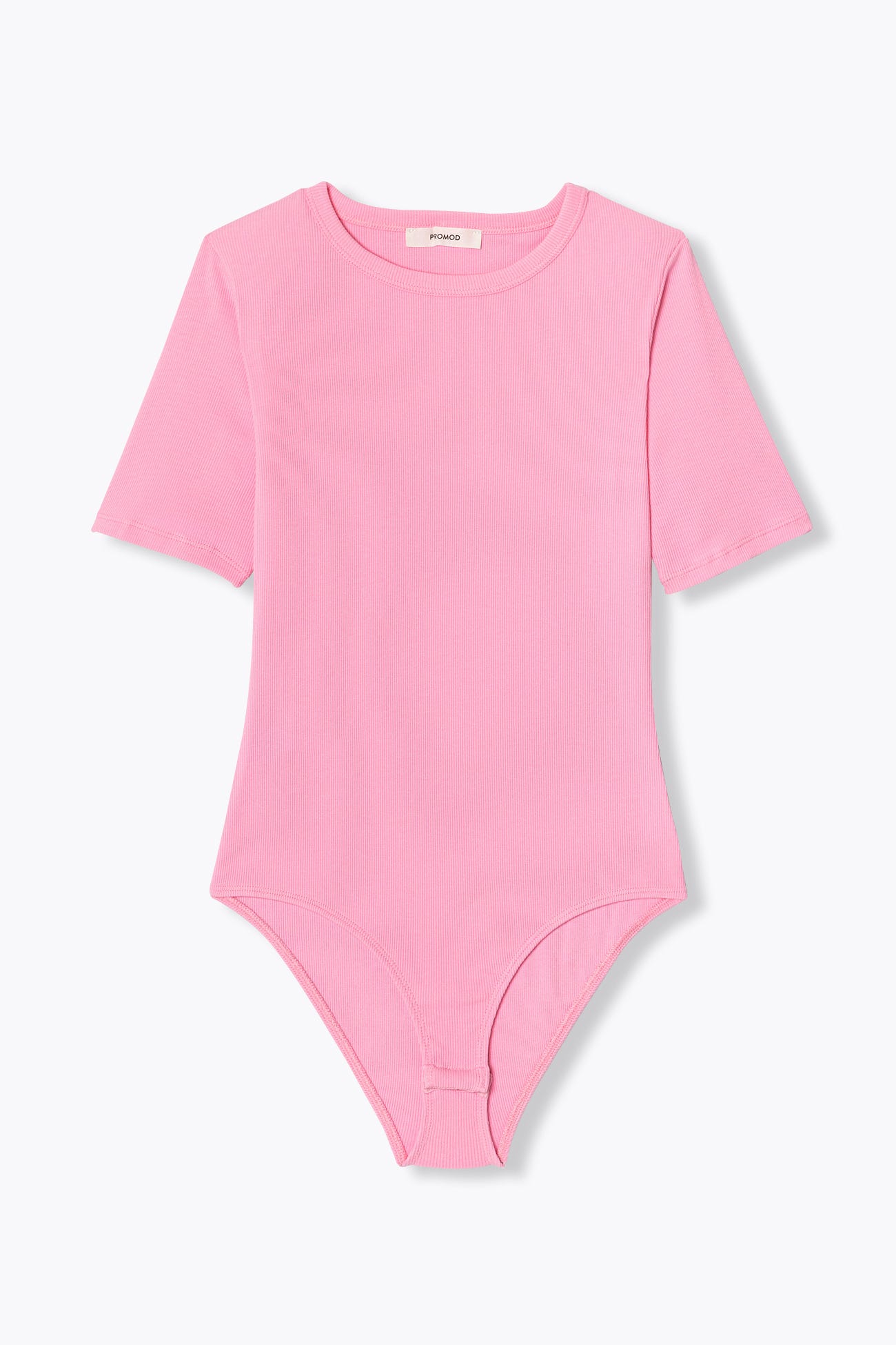 Body uni jersey côtelé Femme