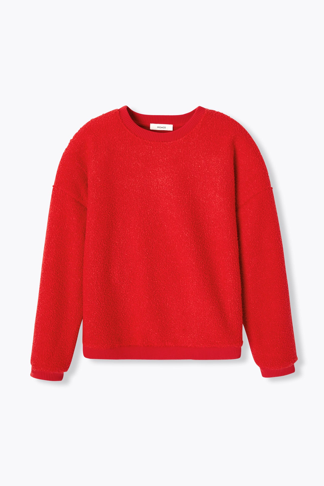 Sweat-shirt polaire bouclettes