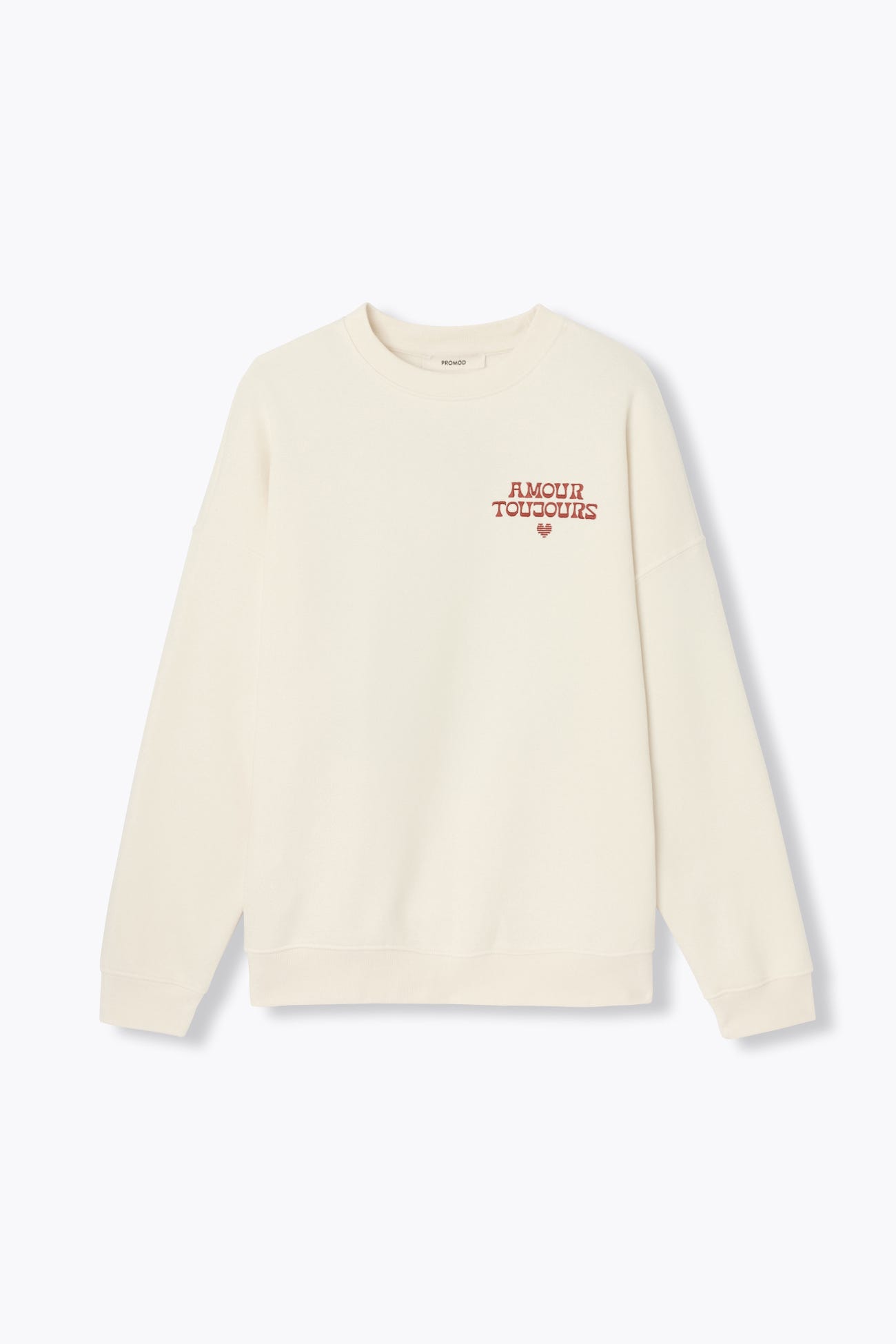 Besticktes Oversize-Sweatshirt