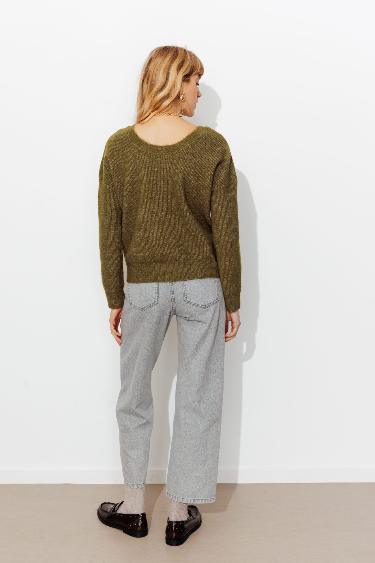 Pull recto verso Femme