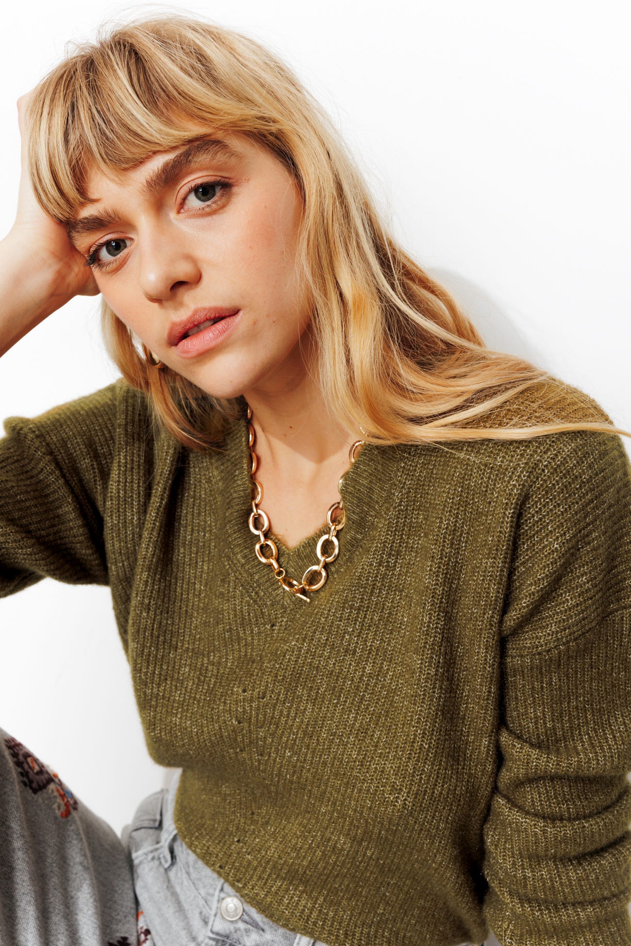 Pull recto verso Femme