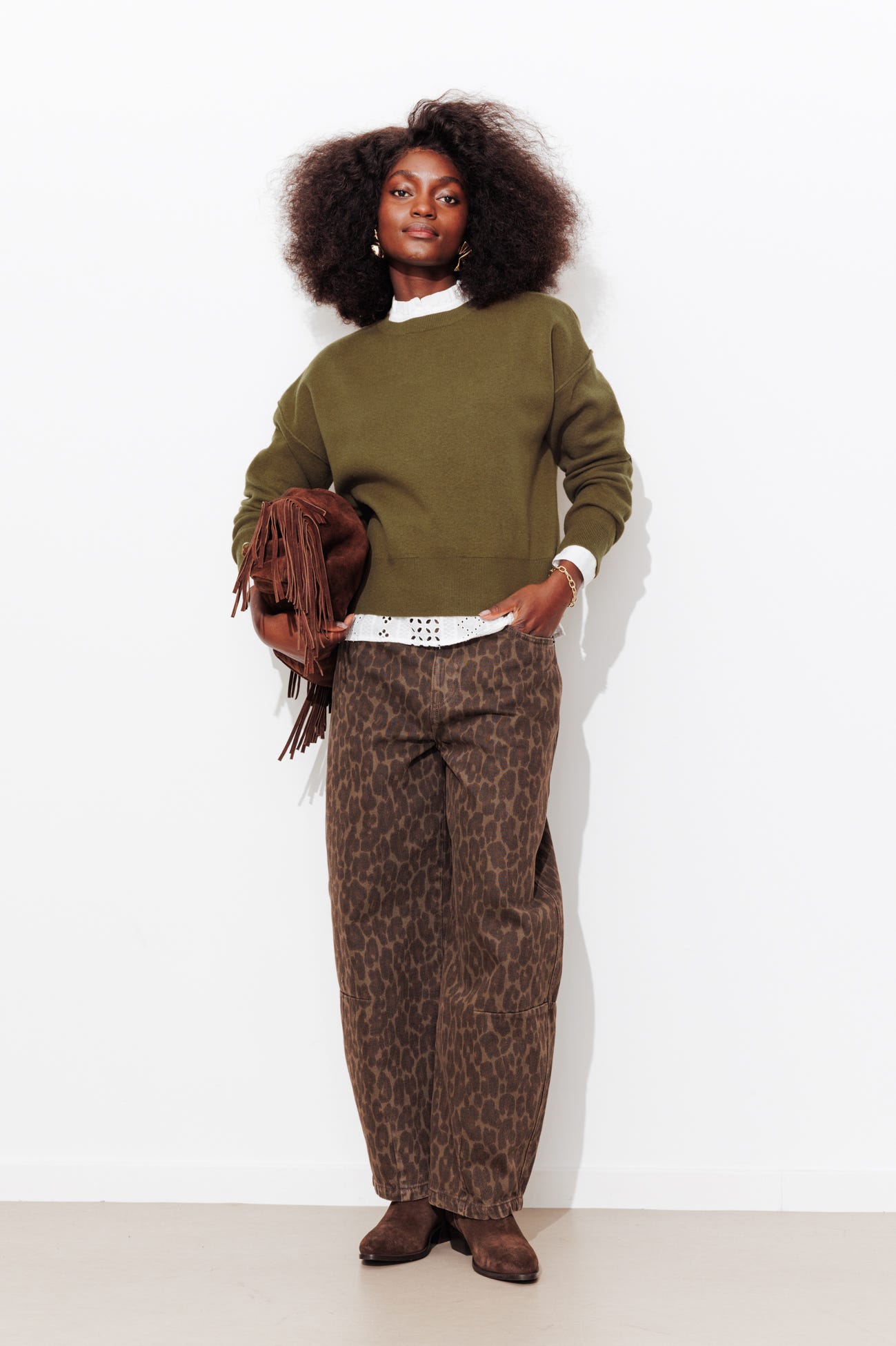 Pull oversize uni Femme